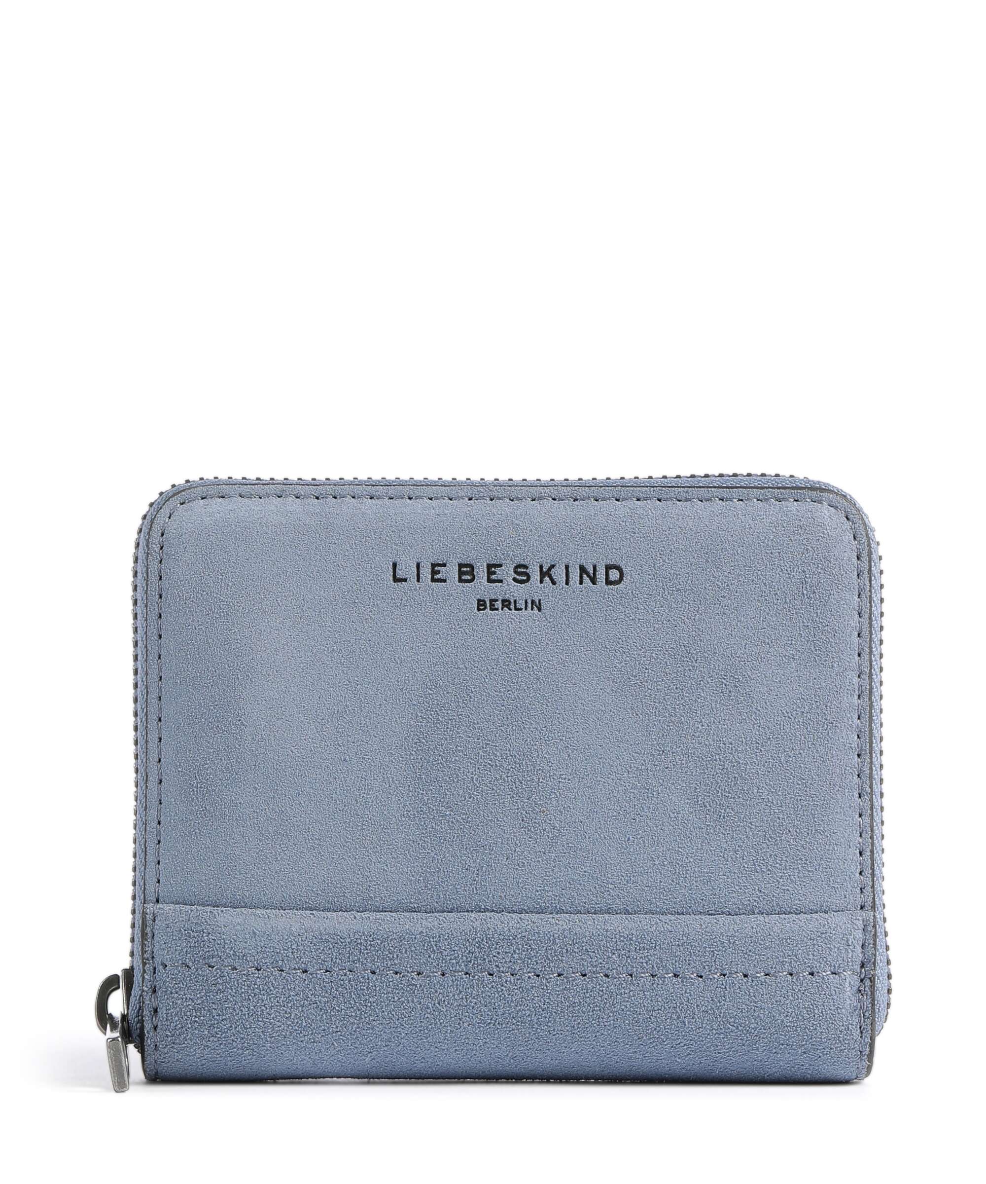 Liebeskind Conny Paris II Hydro Suede M Wallet flower blue