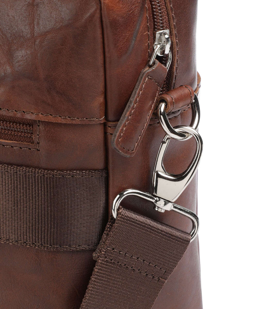 Bugatti Toskana Briefcase cognac