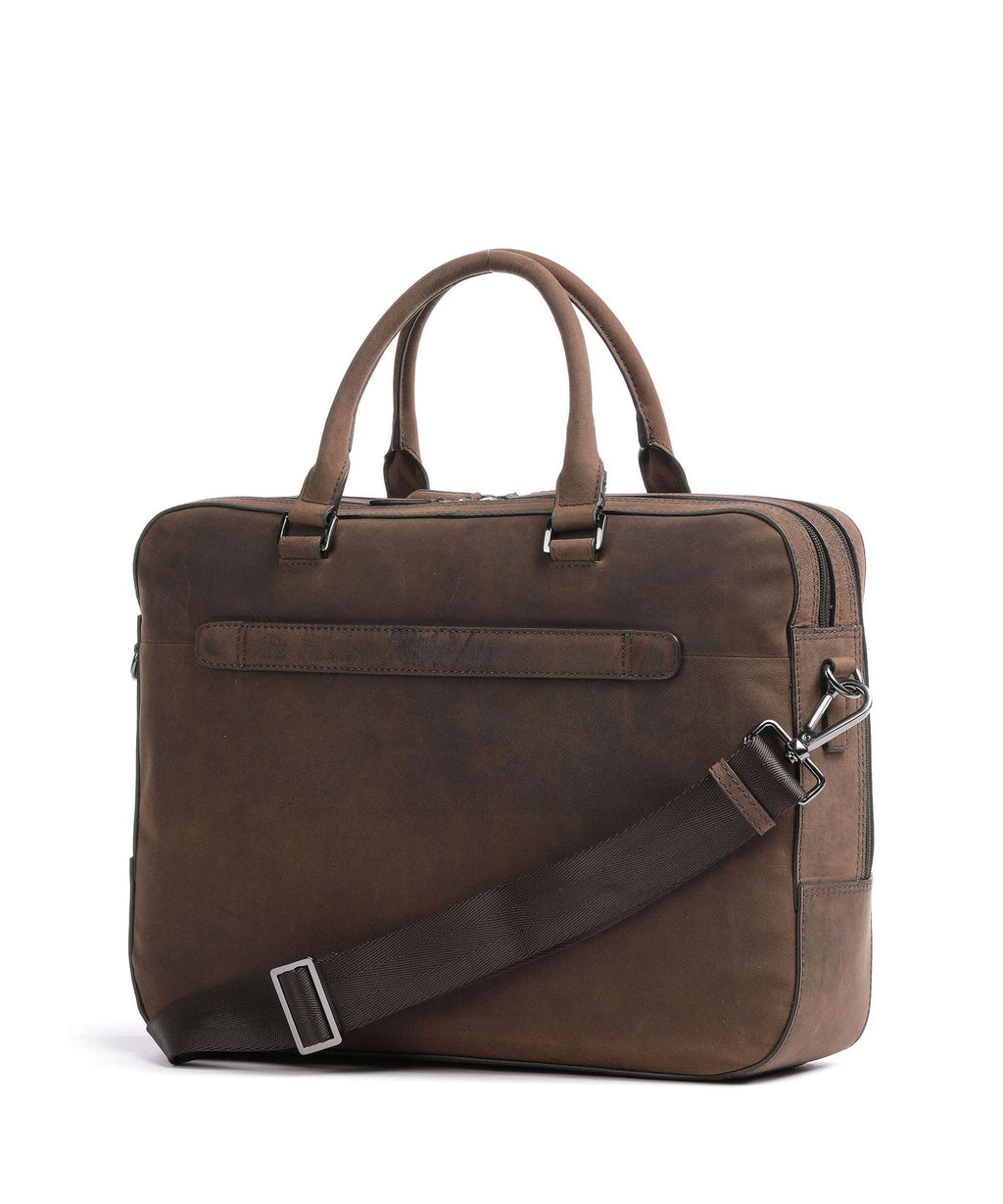 Bugatti Luca Briefcase brown