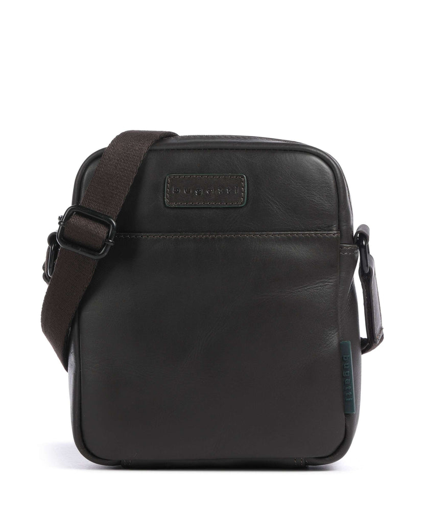 Bugatti Clark Crossbody bag dark brown
