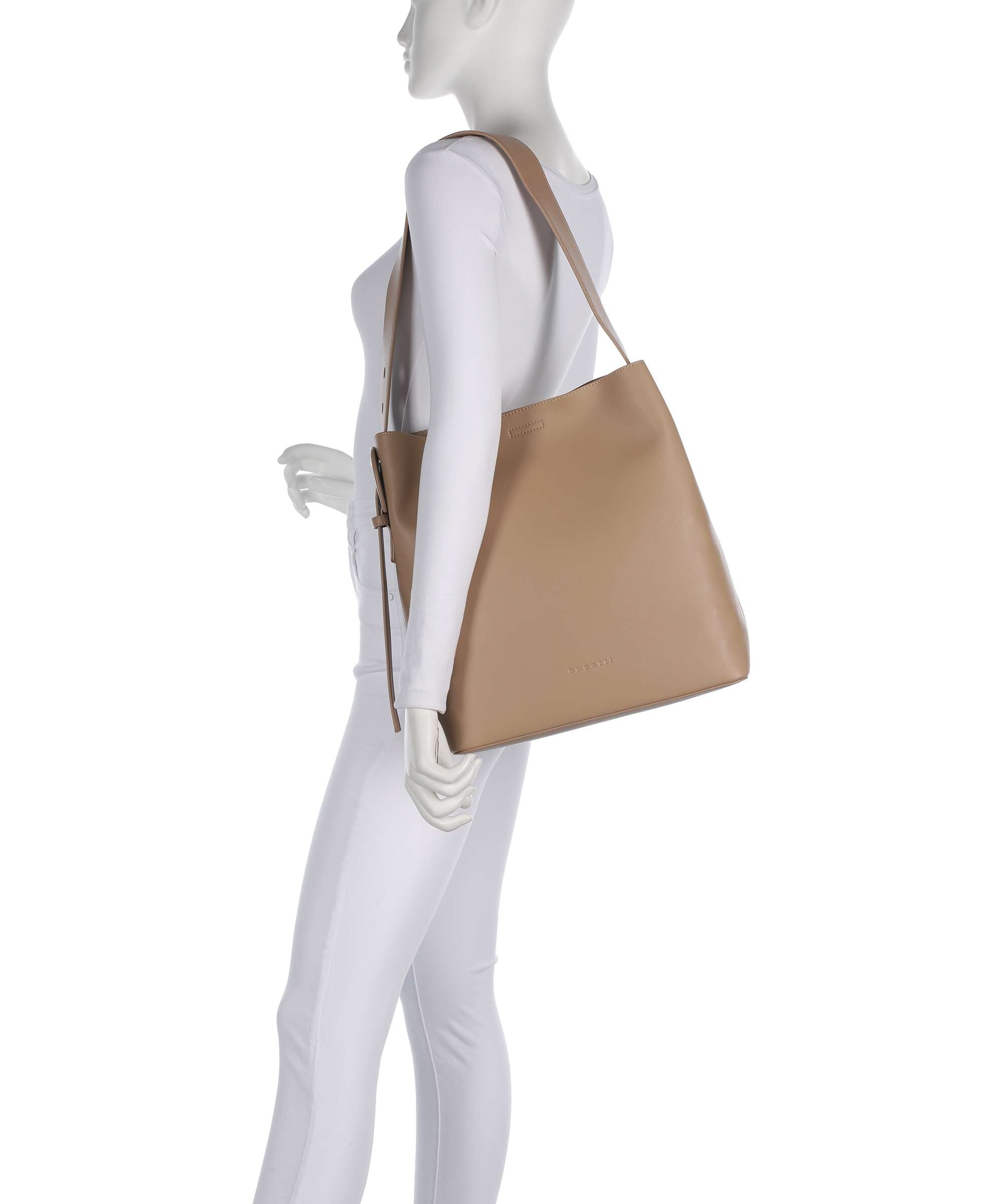 Bugatti Aria Hobo bag sand