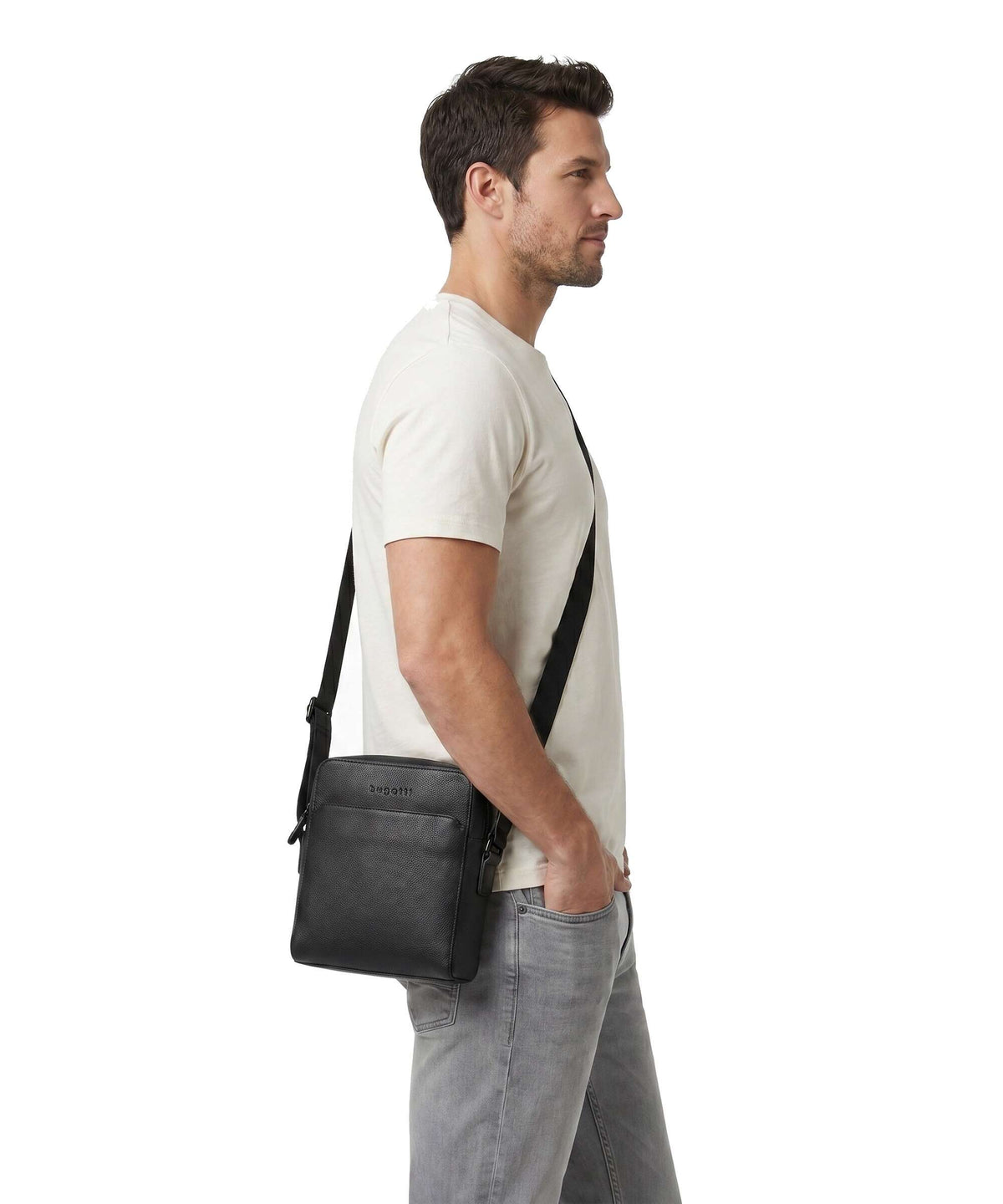 Bugatti Black Crossbody bag schwarz