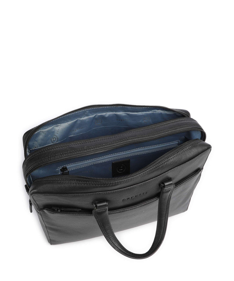Bugatti Black Briefcase schwarz