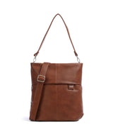 Zwei Mademoiselle.M M12 Hobo tas cognac