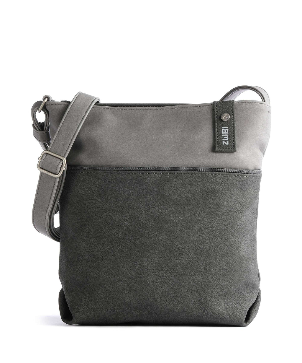 Zwei Jana J10 Shoulder bag nubuk stone