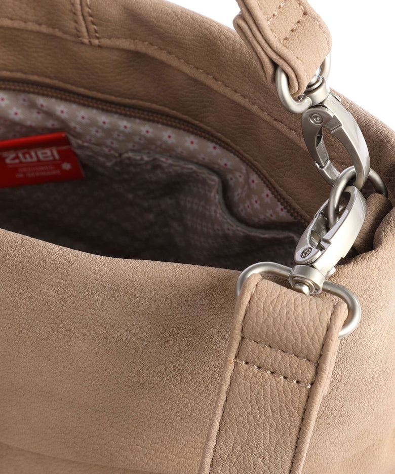 Zwei Mademoiselle.M M8 Shoulder bag nubuk sand