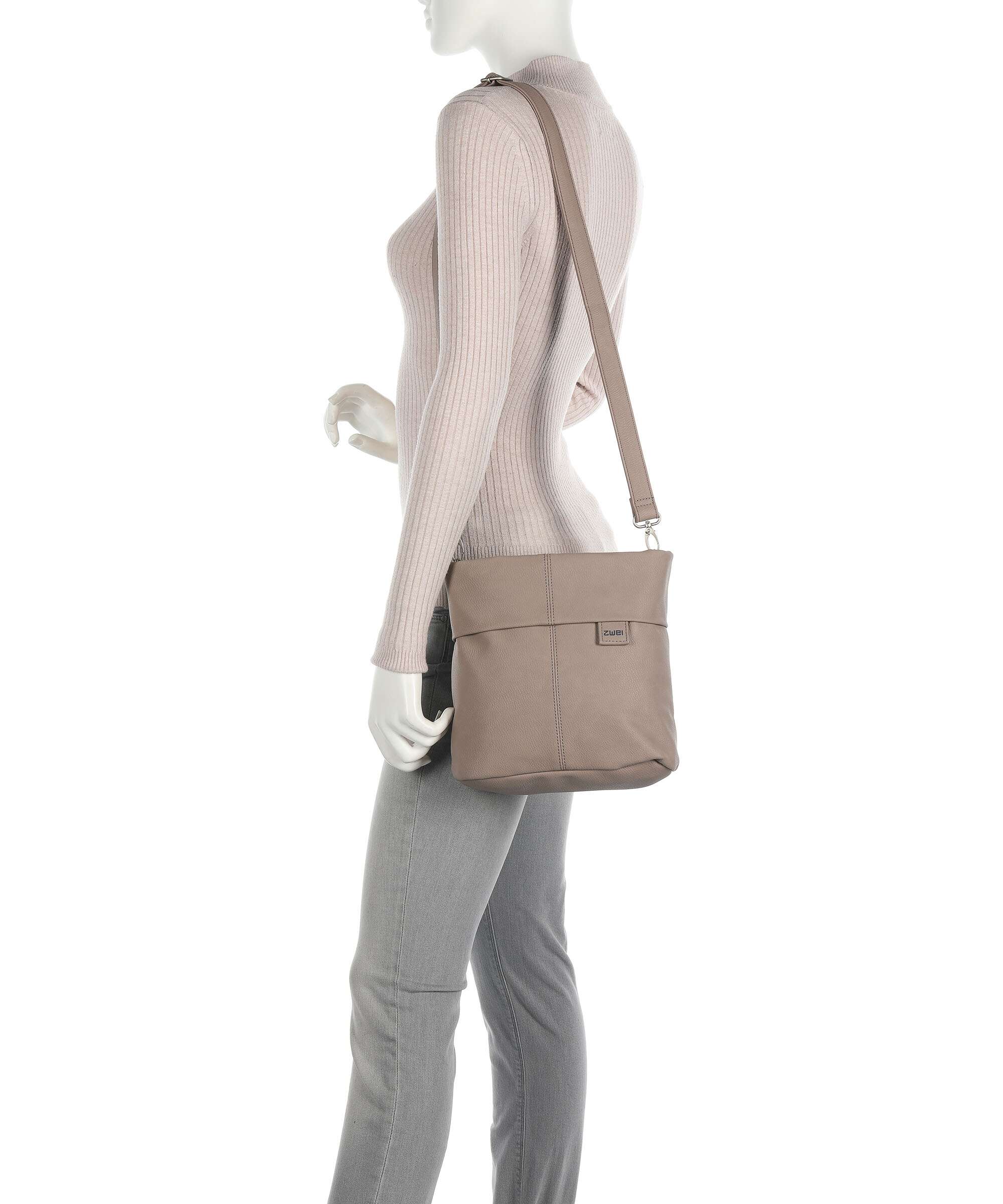 Zwei Mademoiselle.M M8 Shoulder bag cappuccino