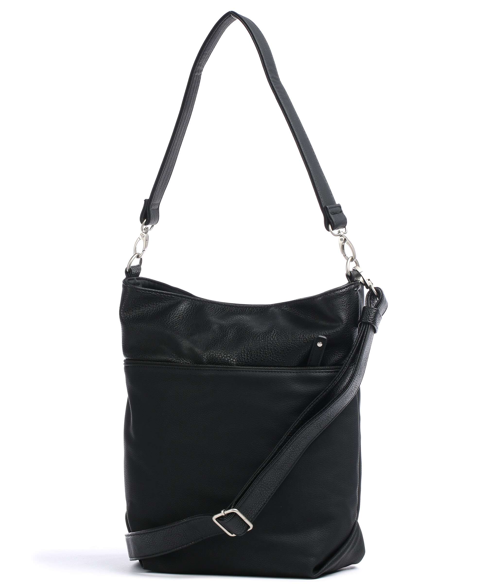 Zwei Jana J12 Hobo bag nubuk black