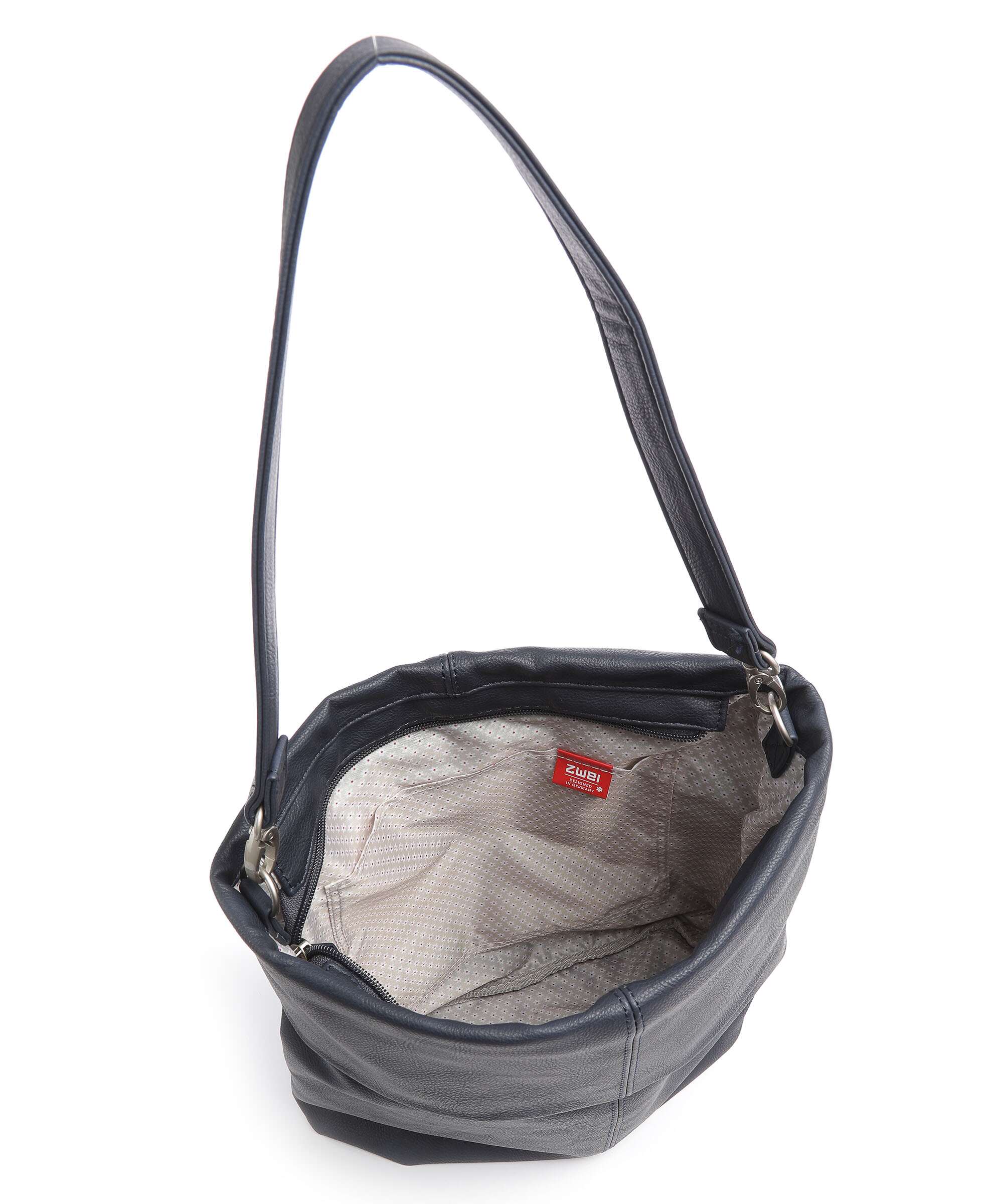 Zwei Mademoiselle.M M12 Hobo bag nubuk ink