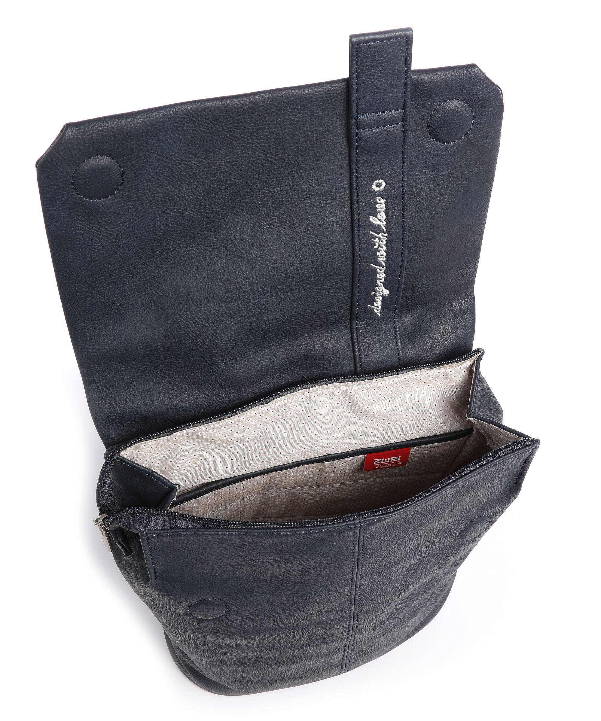 Zwei Mademoiselle.M MR8 Backpack nubuk ink
