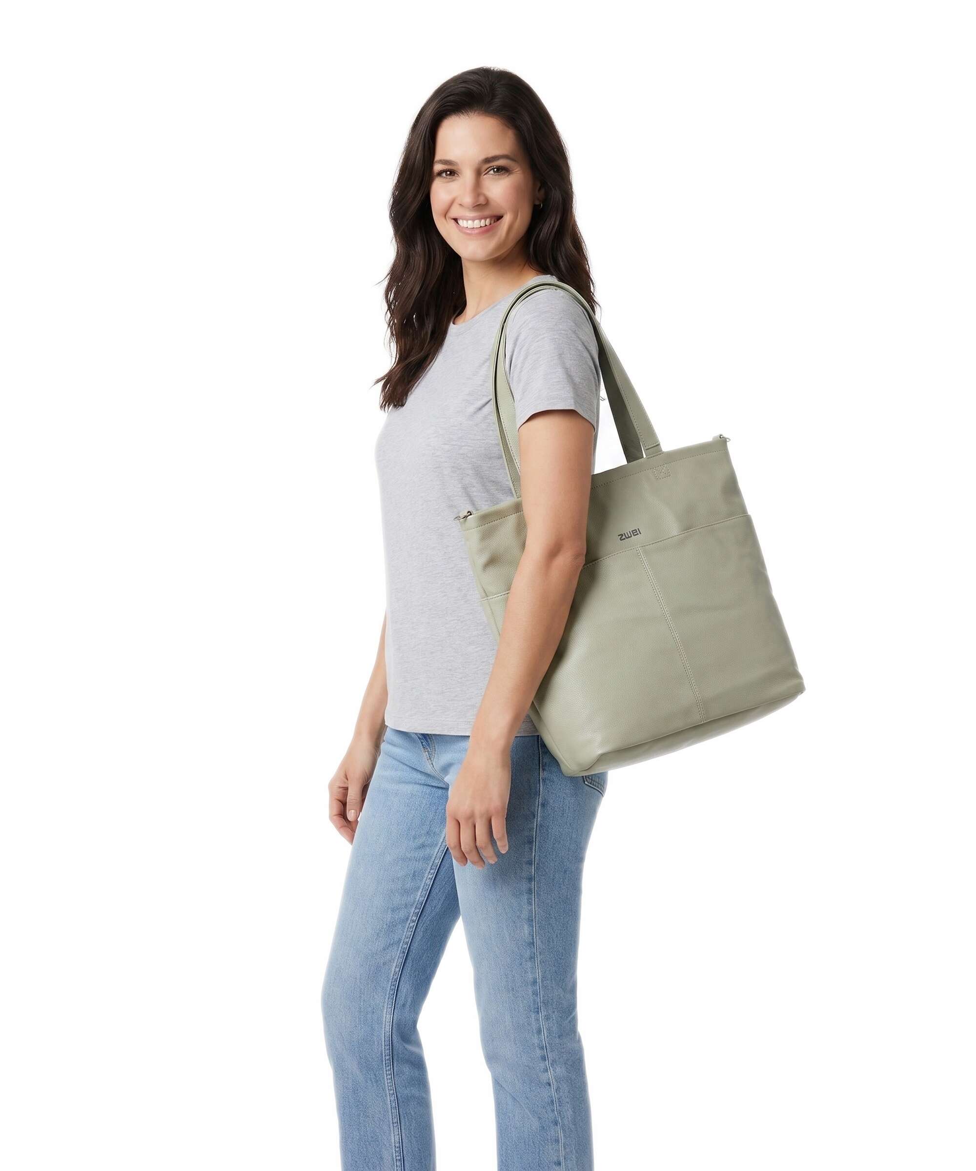Zwei Mademoiselle.M M145 Tote bag jade