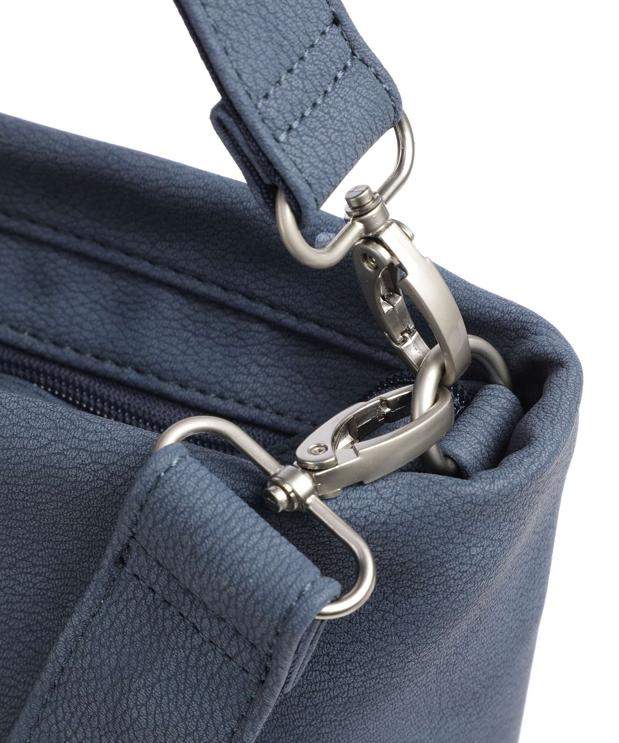 Zwei Mademoiselle.M M140 Hobo bag nubuk blue