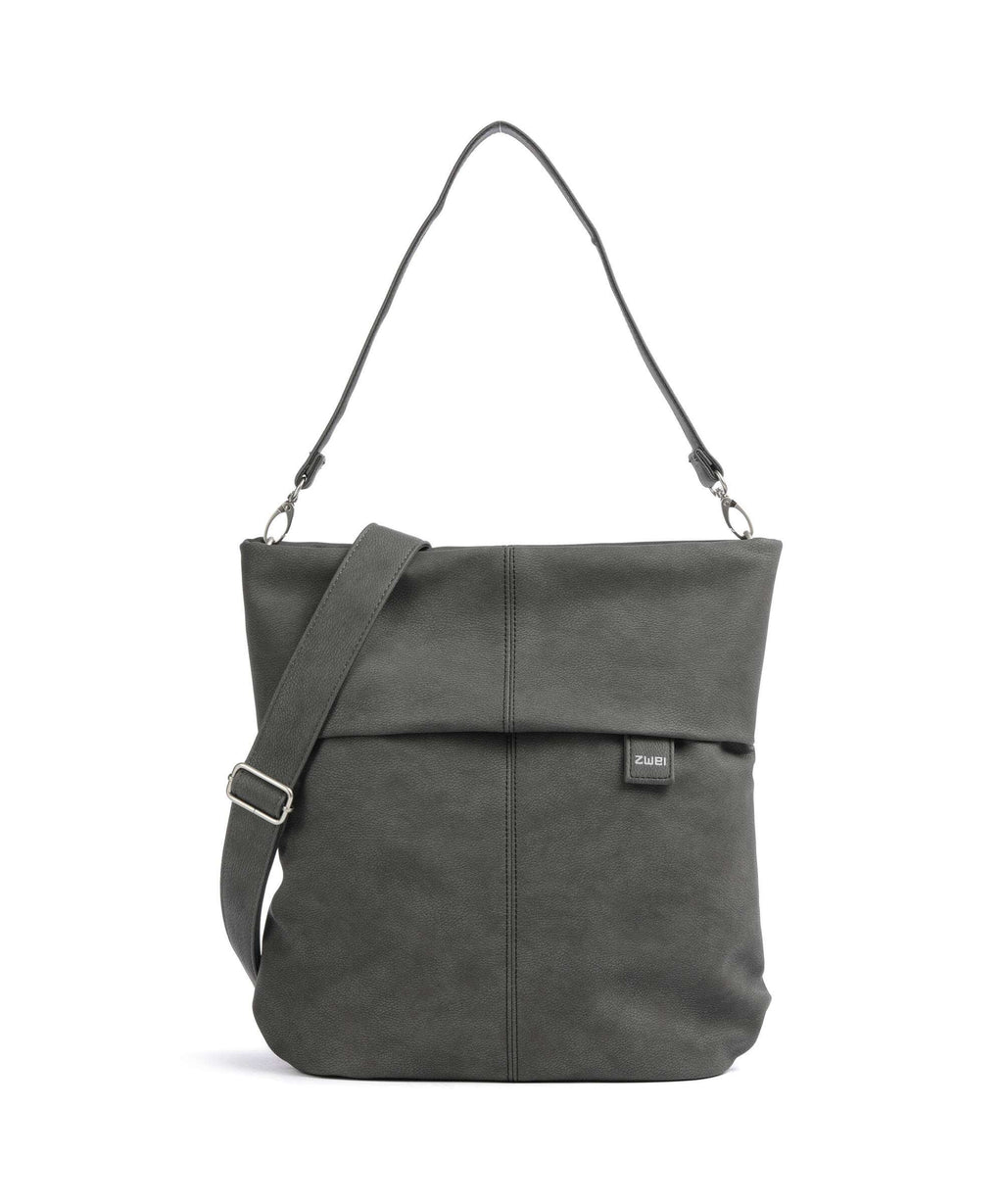 Zwei Mademoiselle M140 Hobo bag nubuk stone