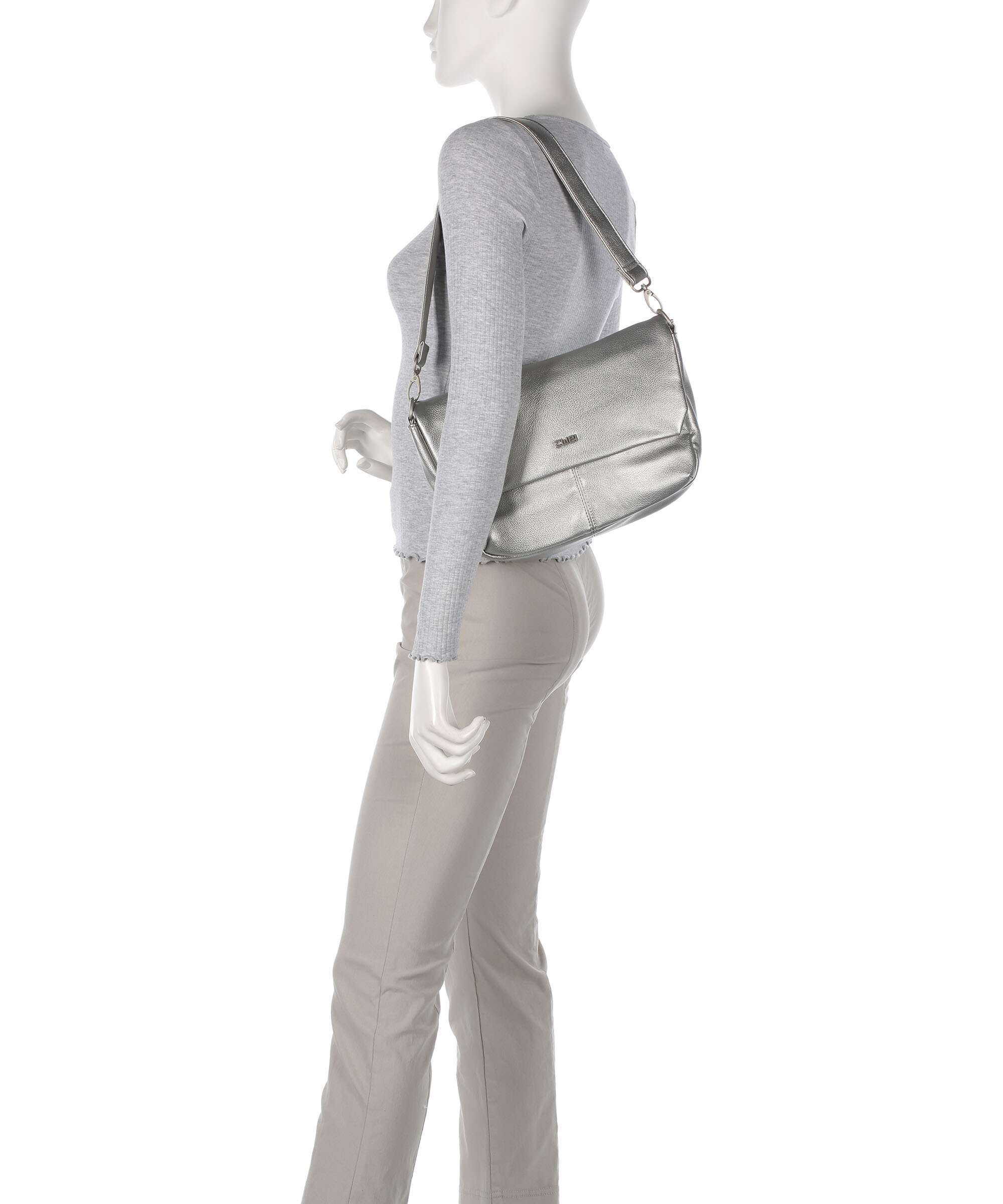 Zwei Mademoiselle.M M60 Shoulder bag silver