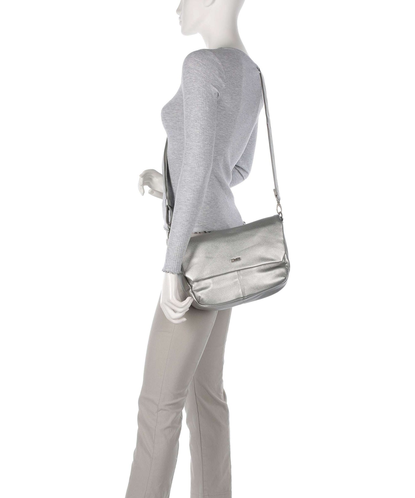 Zwei Mademoiselle.M M60 Shoulder bag silver