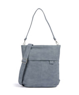 Zwei Mademoiselle.M M12 Hobo tas nubuk sky