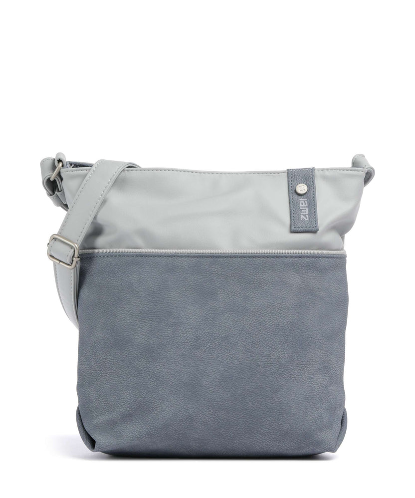 Zwei Jana J10 Shoulder bag nubuk sky