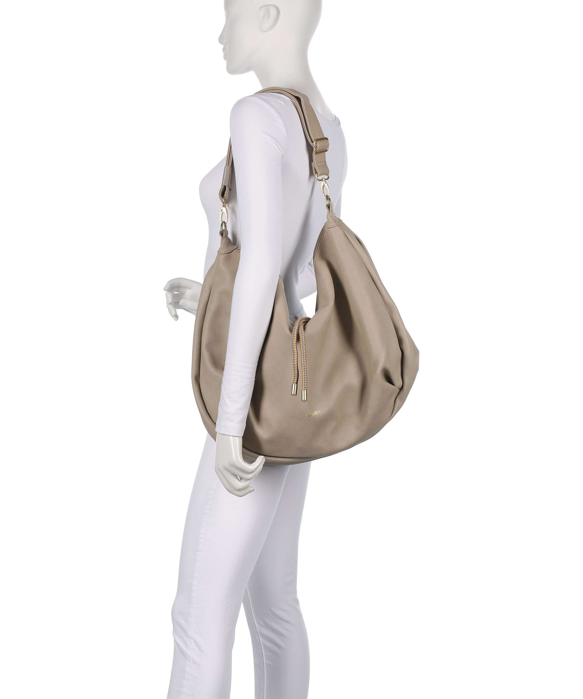 Zwei Lola LO200 Hobo bag sand