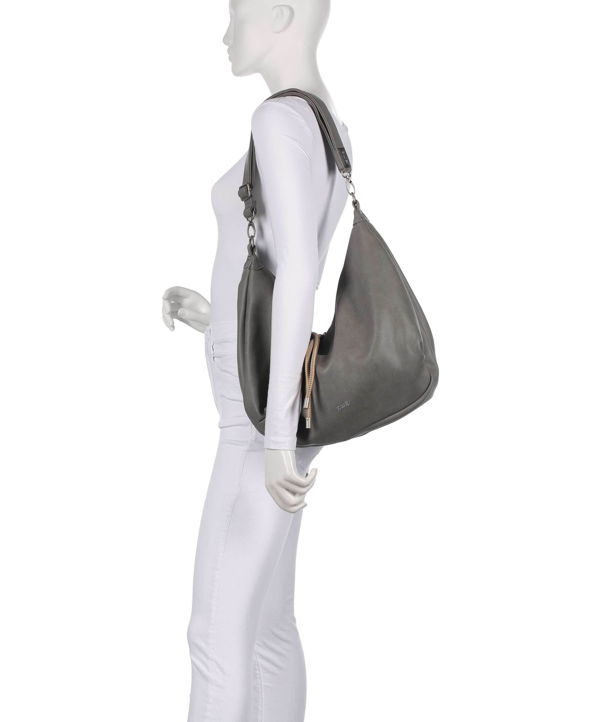 Zwei Lola LO140 Hobo bag grey