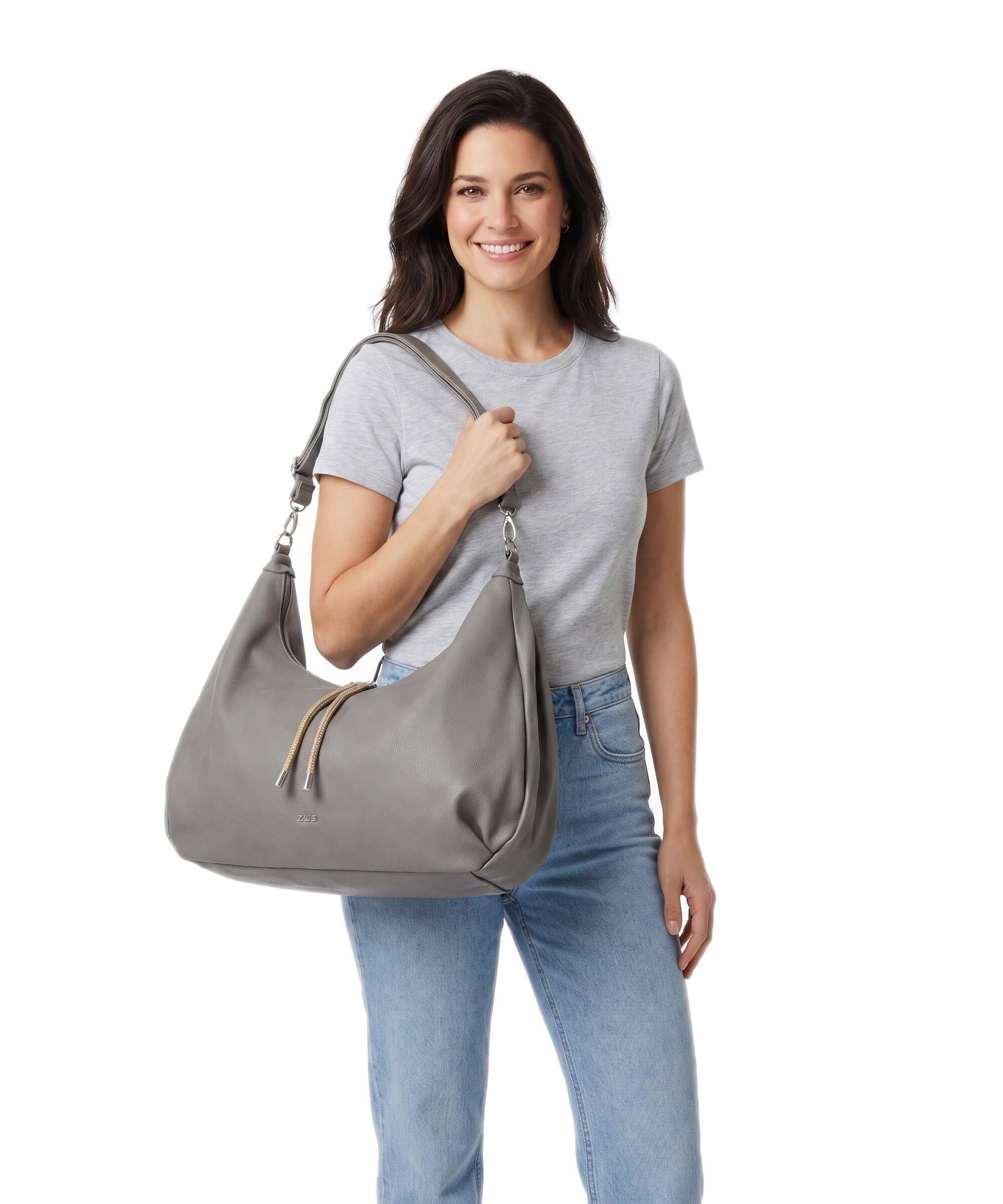 Zwei Lola LO200 Hobo bag grey