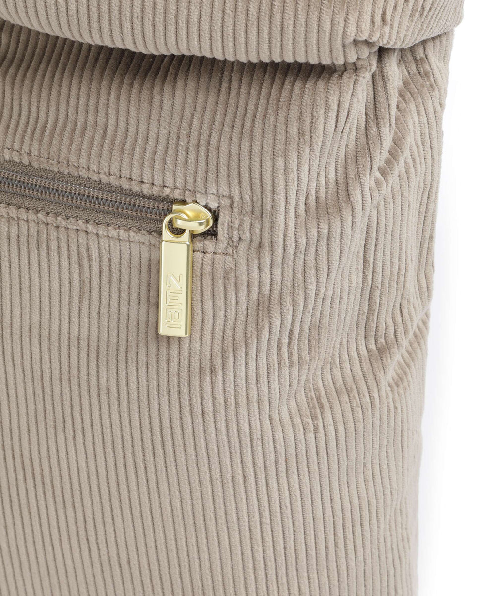 Zwei Mademoiselle.M M12 Hobo bag cord mocca