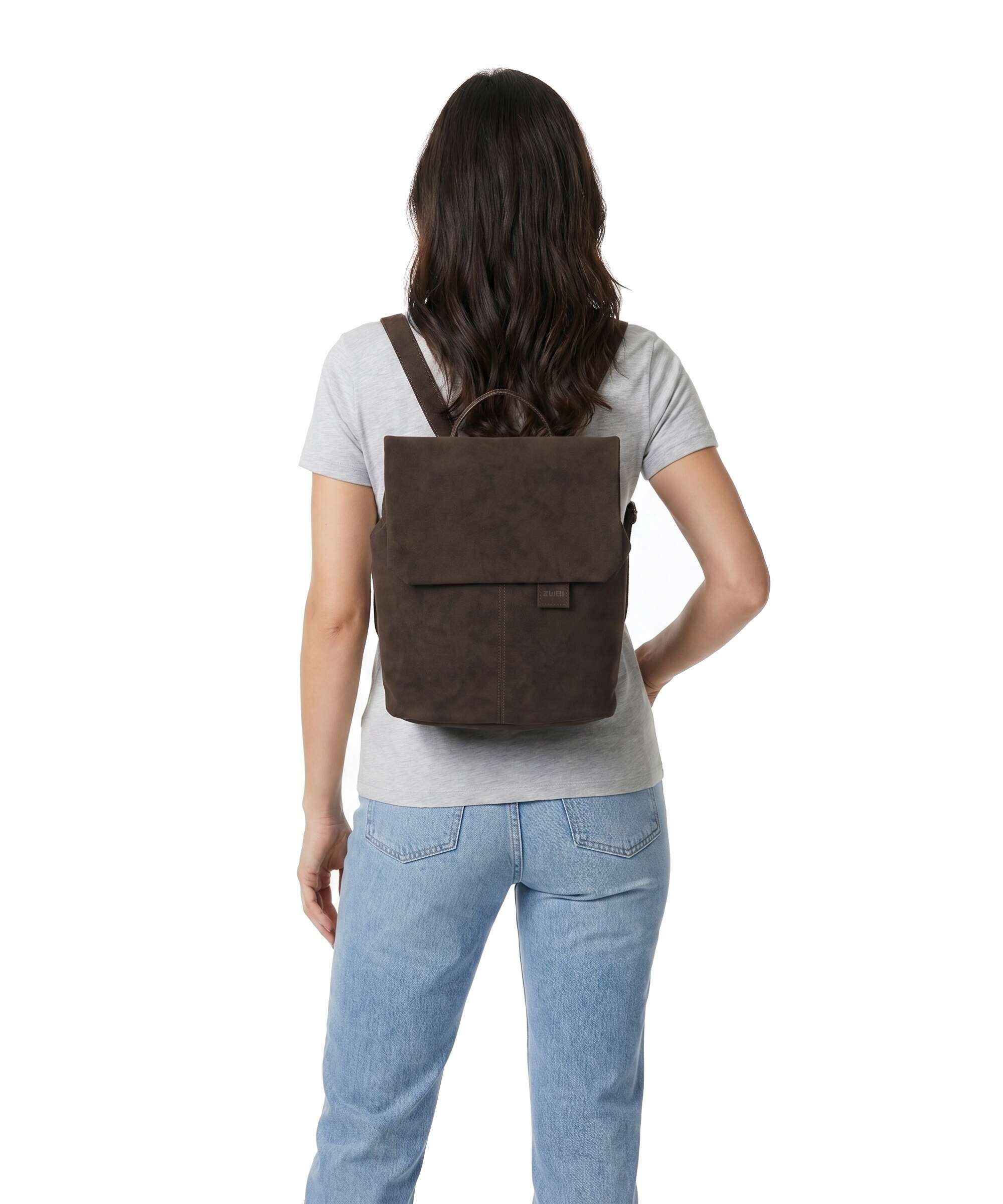 Zwei Mademoiselle.M MR8 Backpack nubuk/espresso