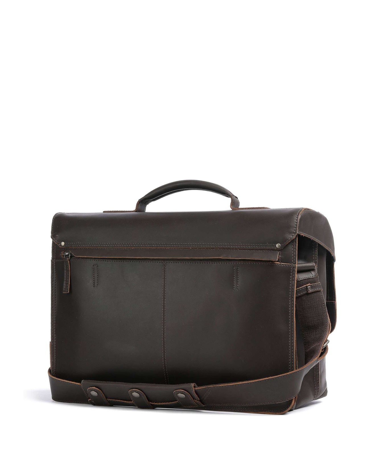 Aunts & Uncles Hunter Big Finn Briefcase vintage brown