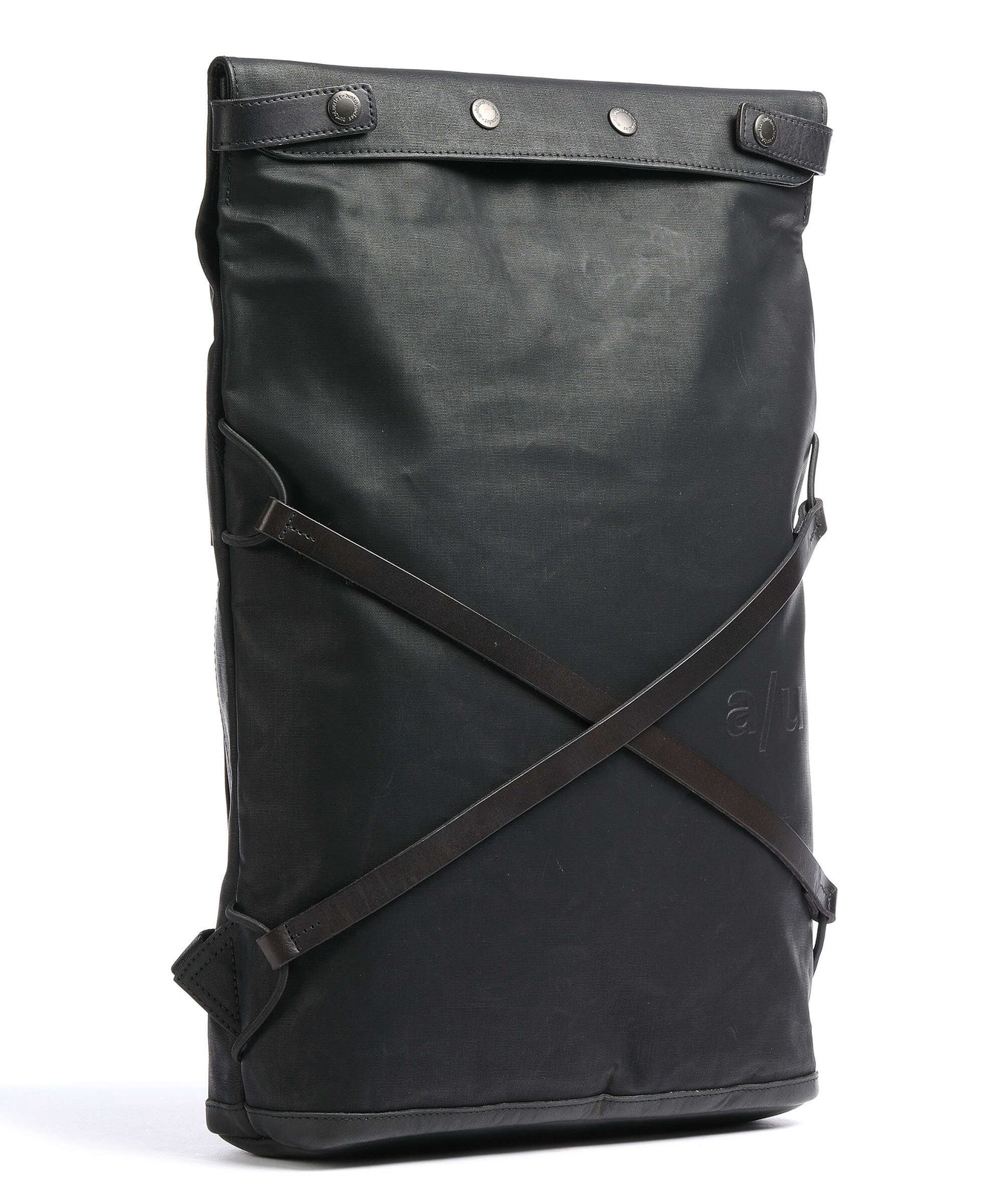 Aunts & Uncles Japan Yokohama Rolltop backpack black