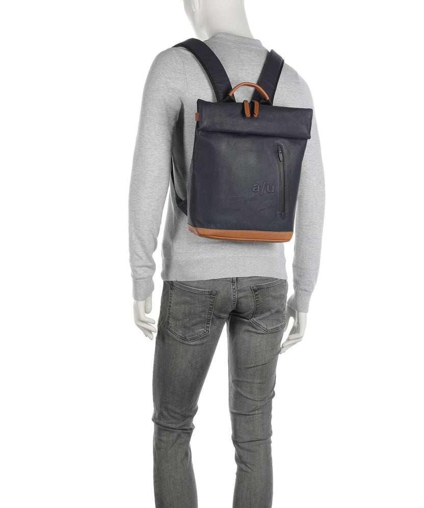 Aunts & Uncles Japan Wakayama Rolltop backpack night blue