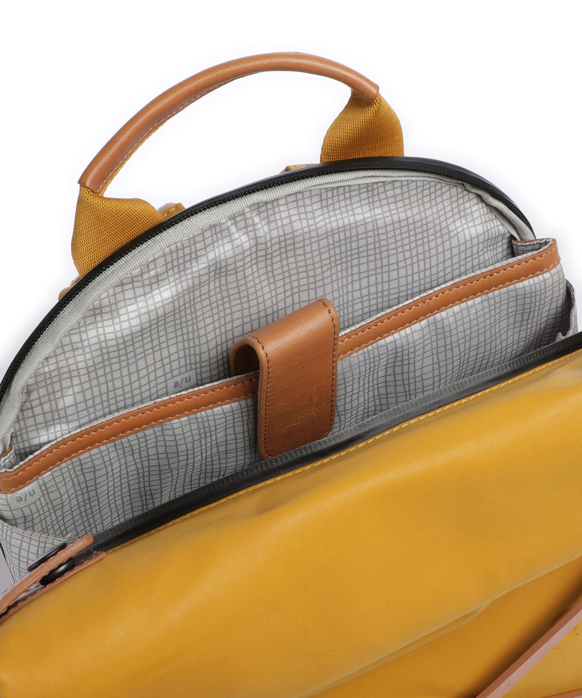 Aunts & Uncles Japan Yokohama Rolltop backpack mustard