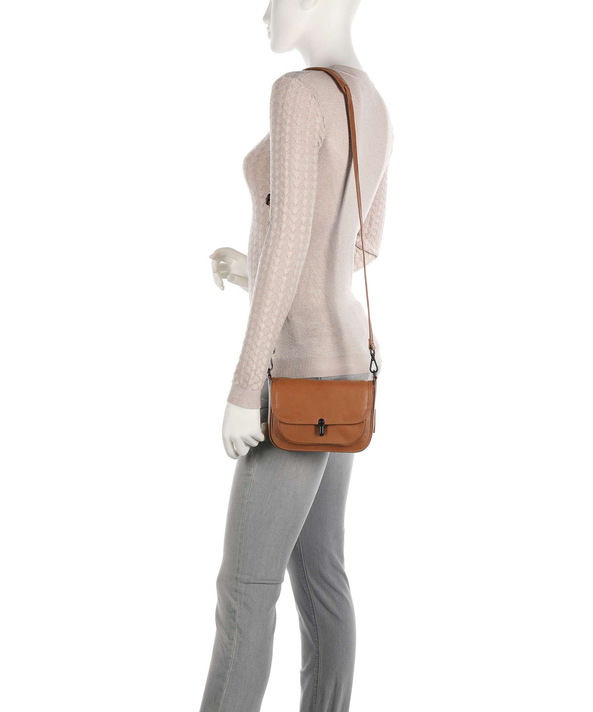 Aunts & Uncles Grandma's Luxury Club Mrs. Waffle Crossbody bag caramel