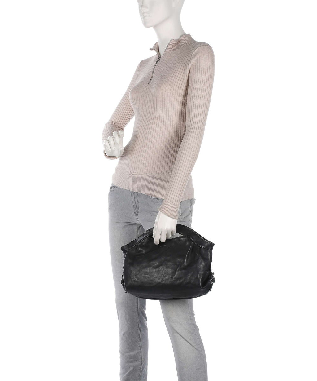 Aunts & Uncles Grandma's Luxury Club Mrs. Macaron Handbag black smoke