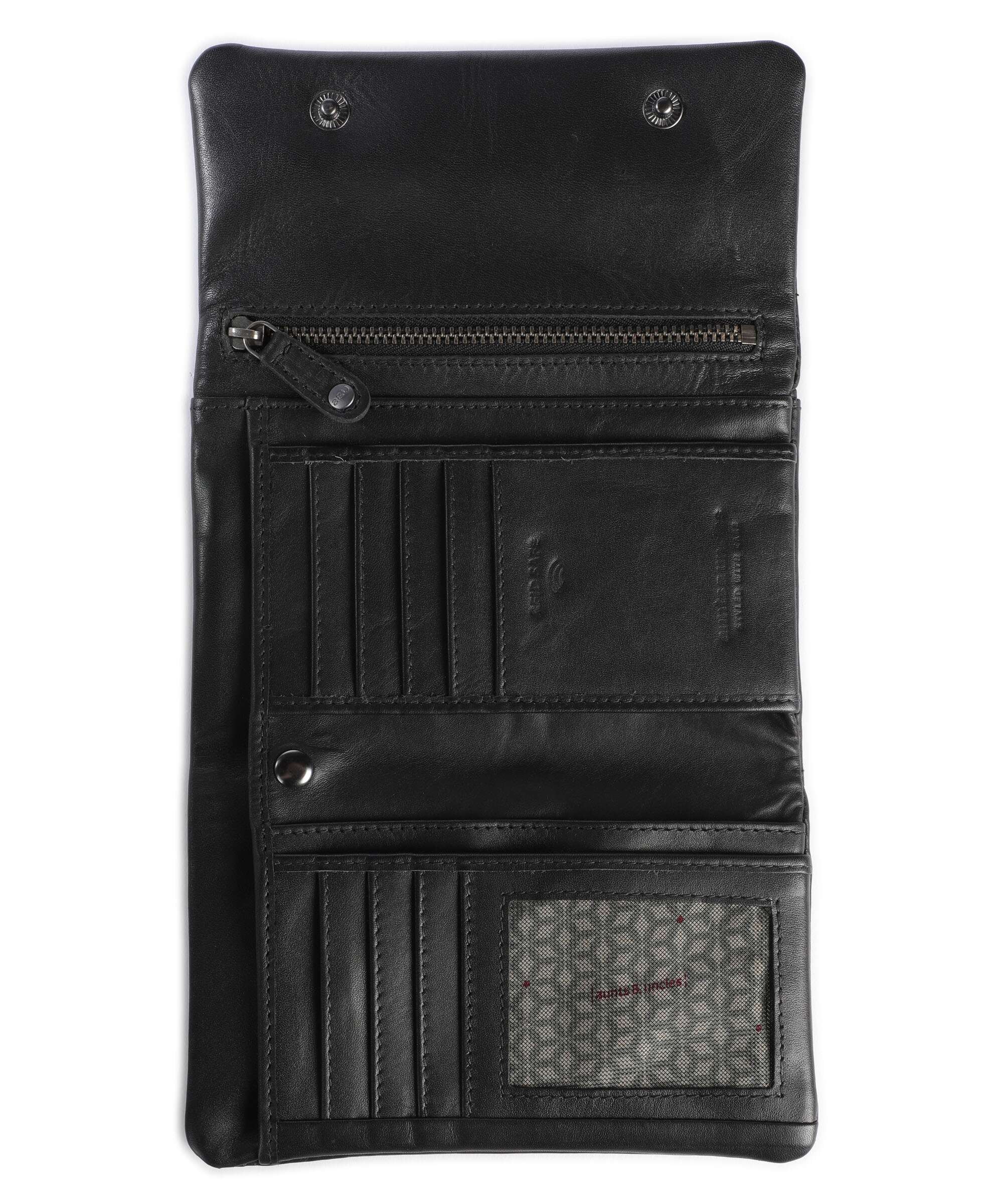 Aunts & Uncles Jamie's Orchard Iris RFID Wallet jet black