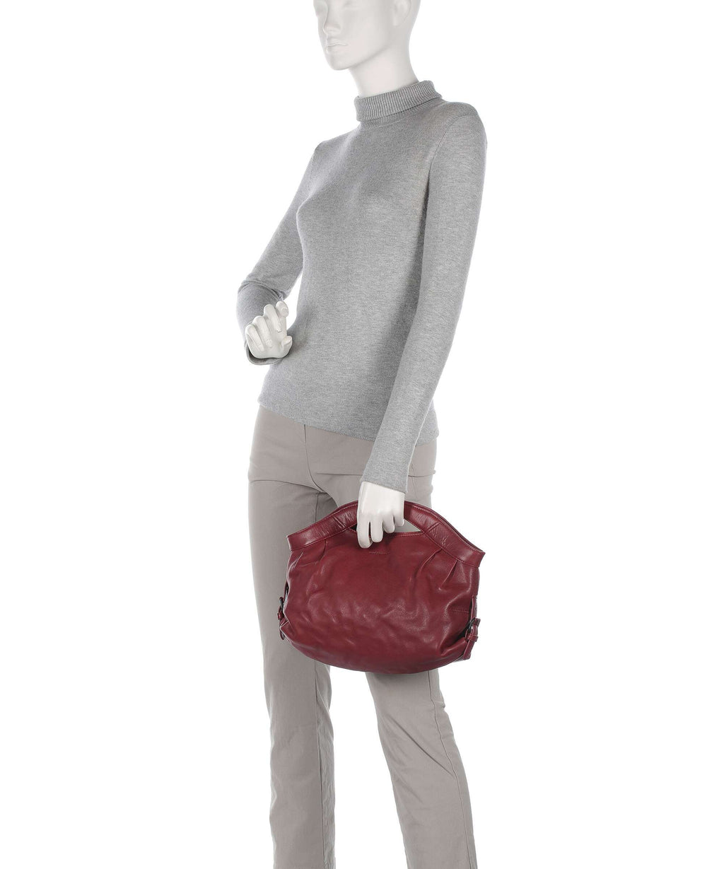 Aunts & Uncles Grandma's Luxury Club Mrs. Macaron Handbag bohemian red 