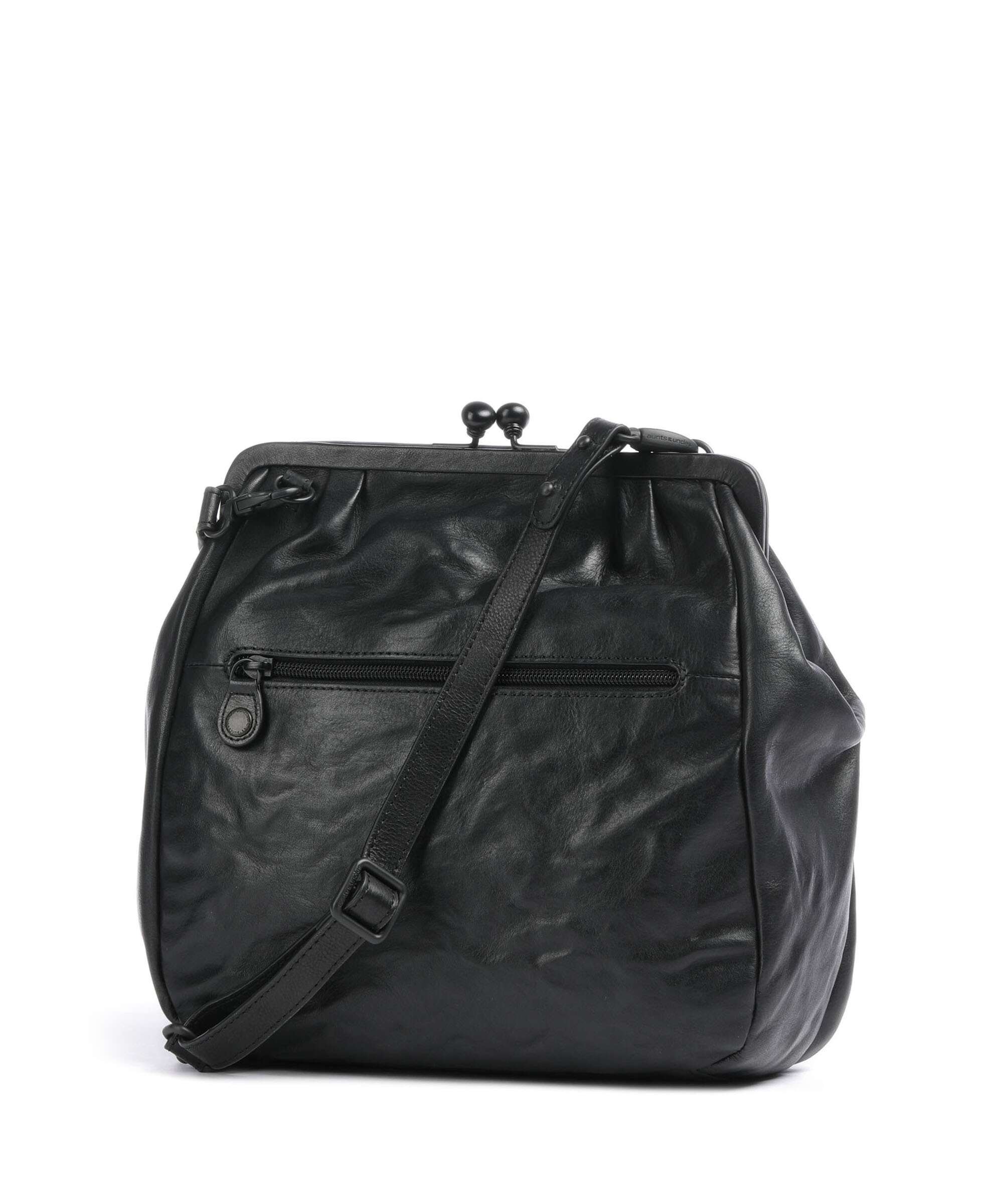 Aunts & Uncles Grandma's Luxury Club Mrs. Mousse Shoulder bag black smoke