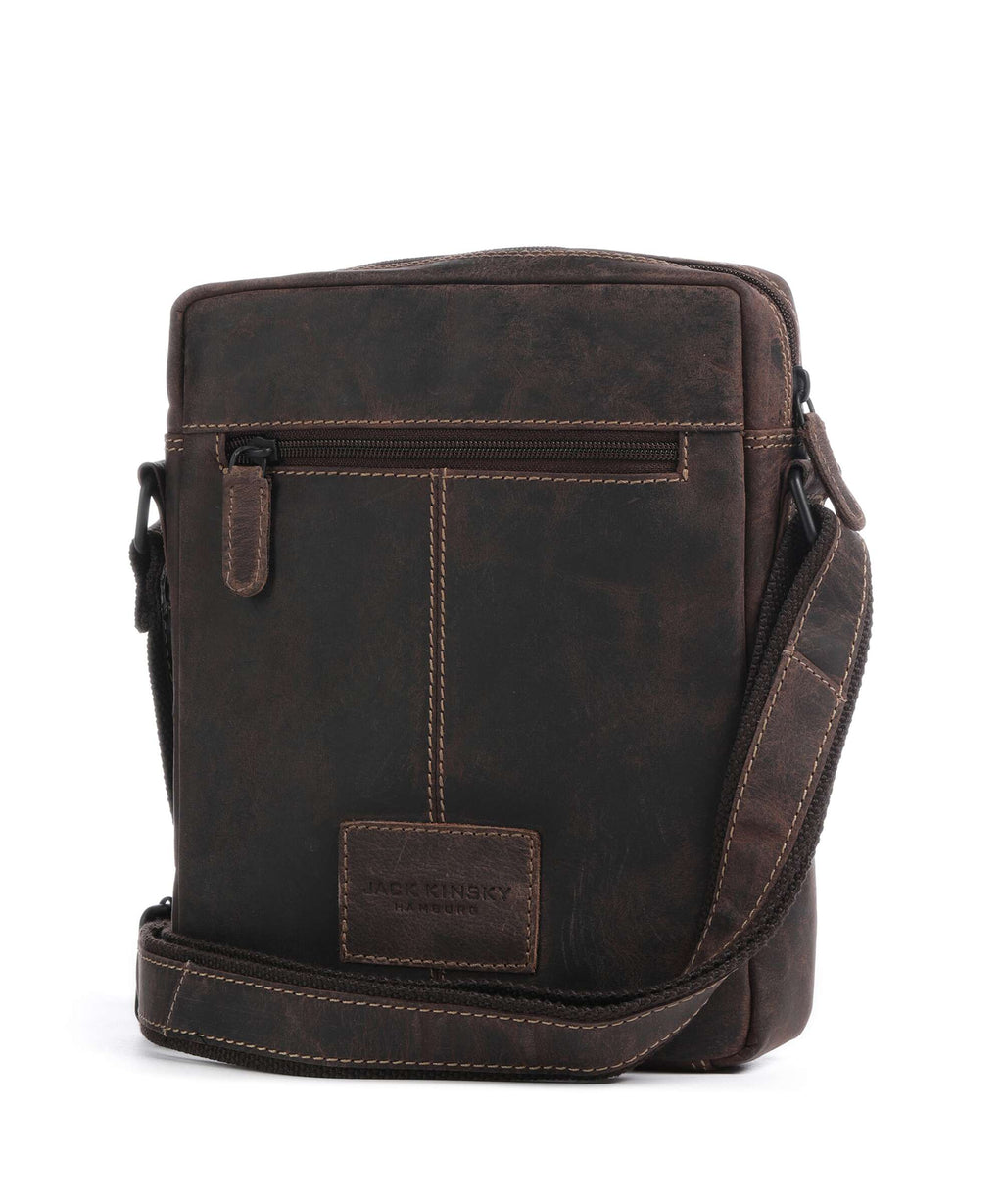 Jack Kinsky Baltimore 2 Crossbody bag mokka