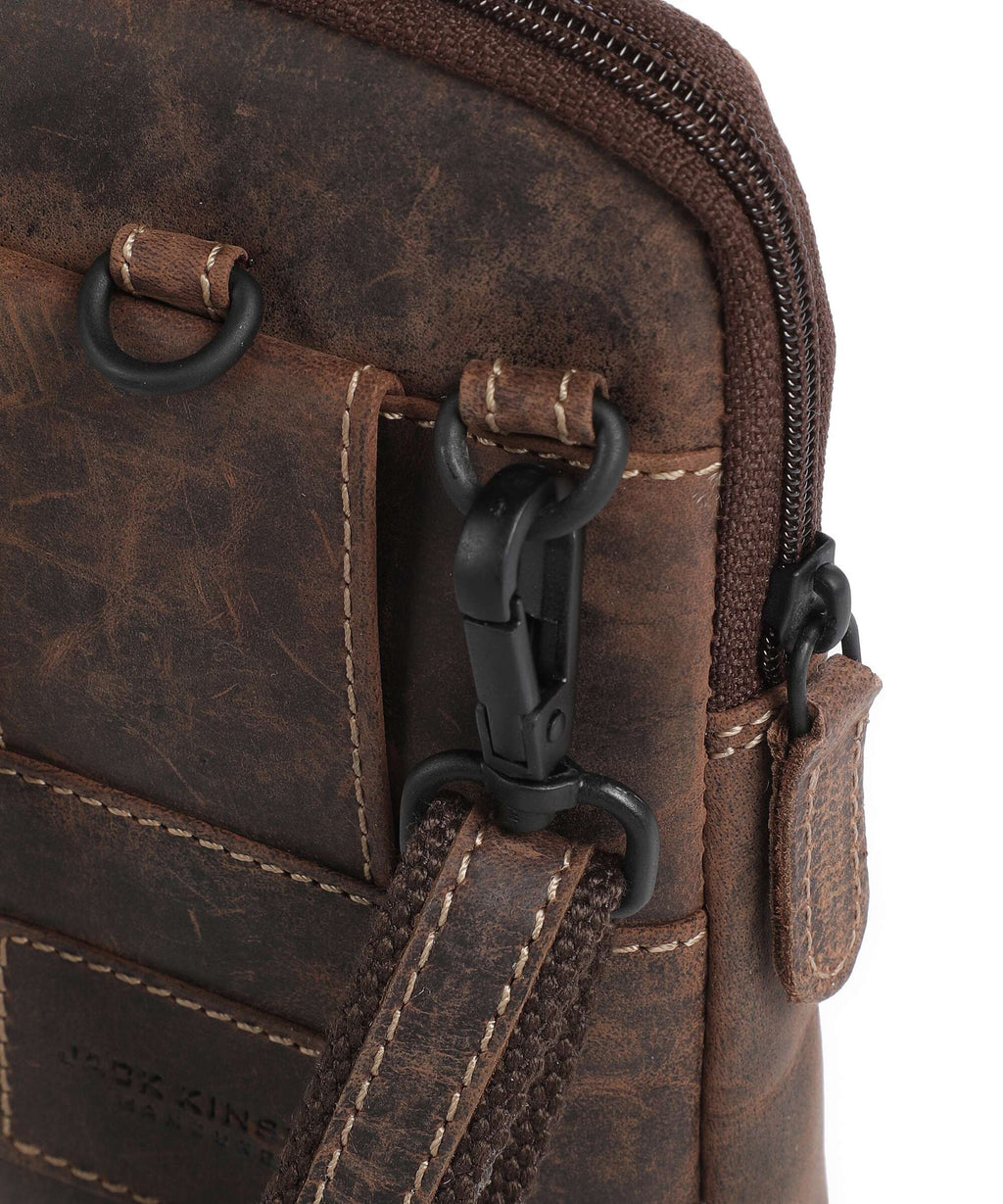 Jack Kinsky Baltimore 10 Phone bag mokka 