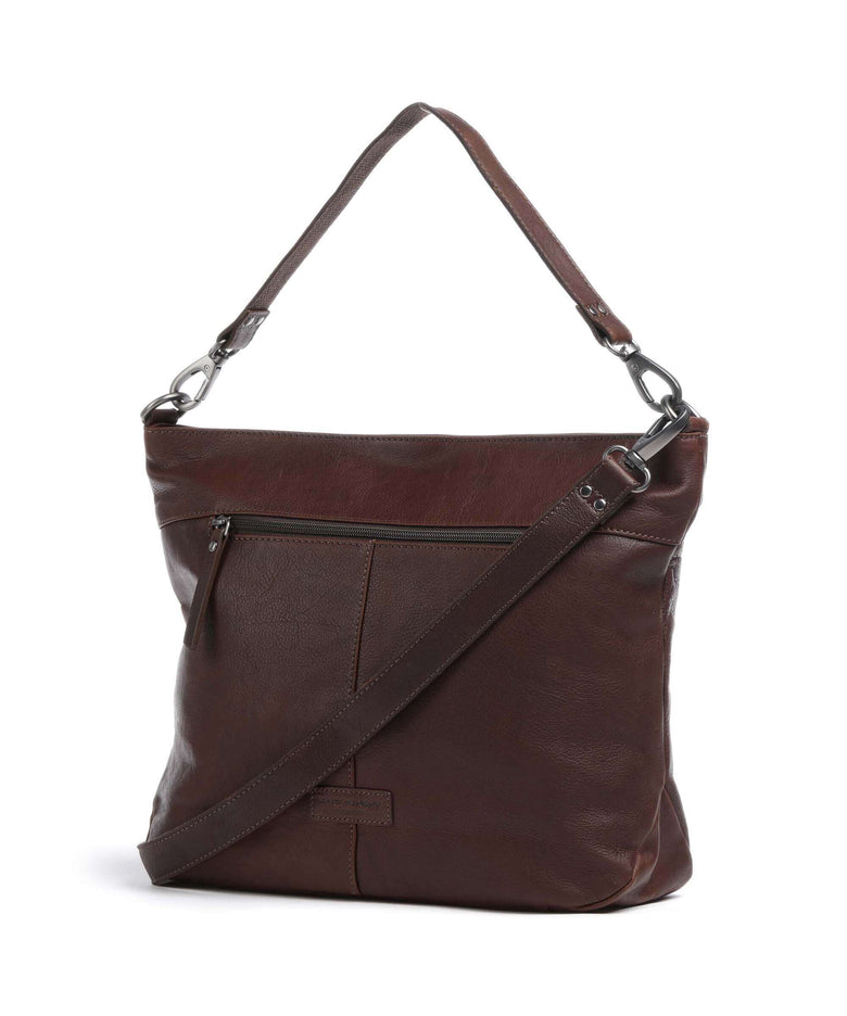 Jack Kinsky Montreal 24N Hobo bag mokka