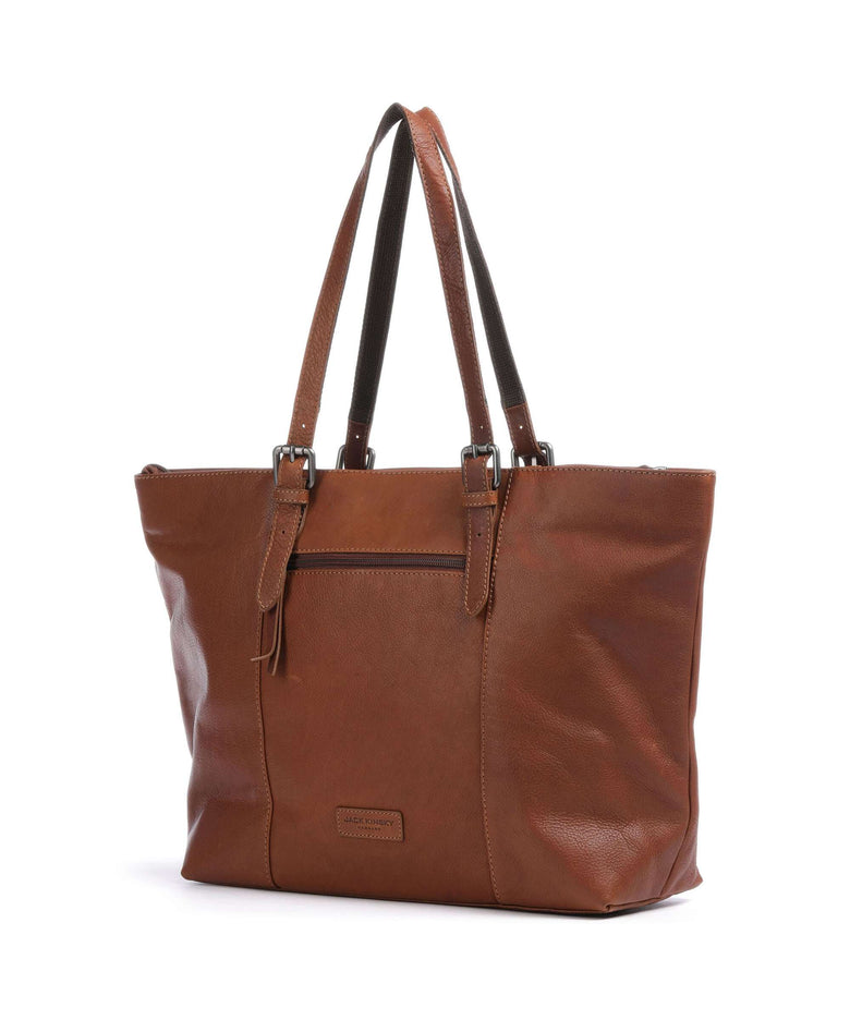 Jack Kinsky Montreal 25N Tote bag cognac