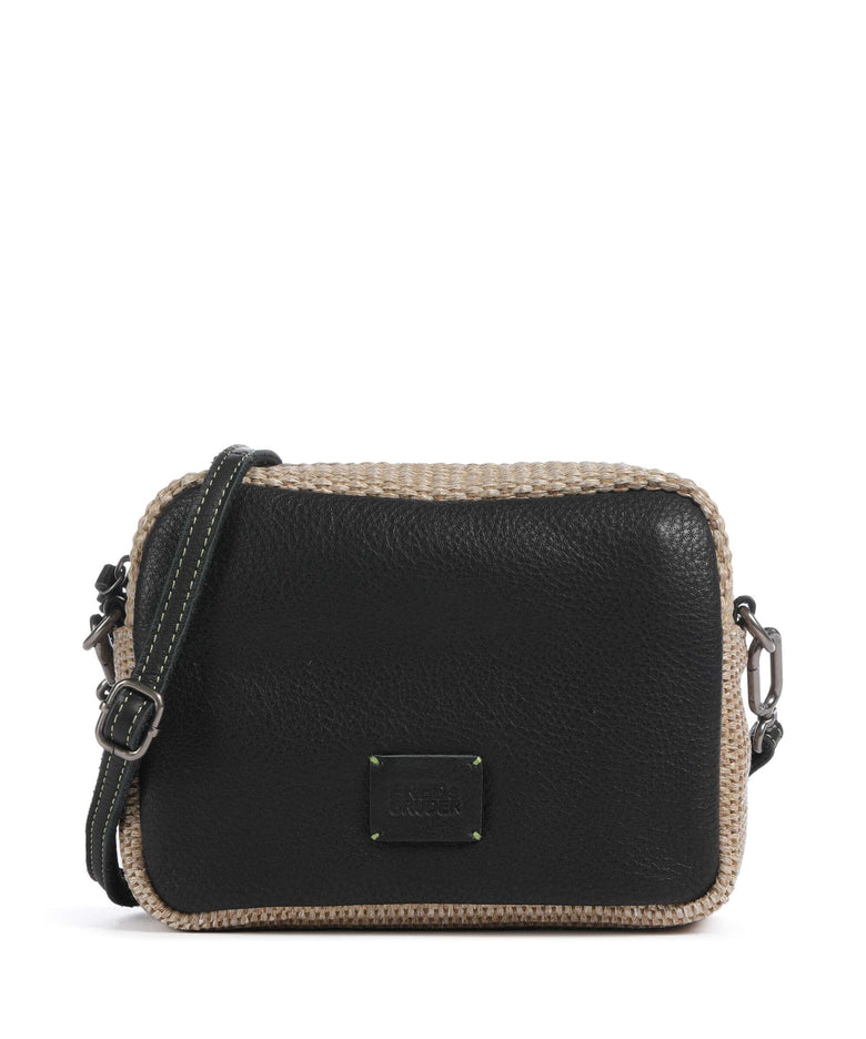 FredsBruder Sea You Soon Crossbody bag black/camel