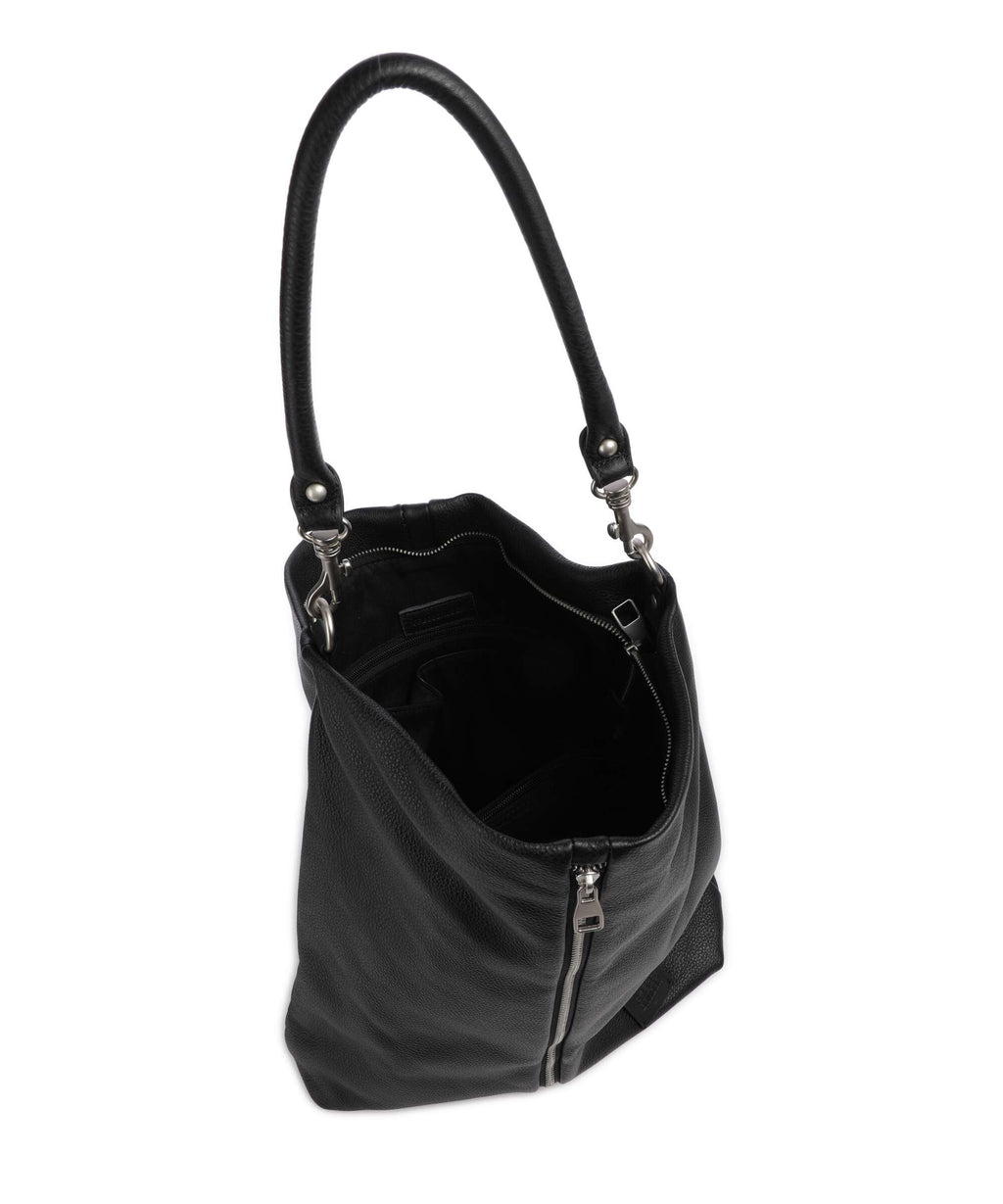 FredsBruder Feeling Good Zip Hobo bag black