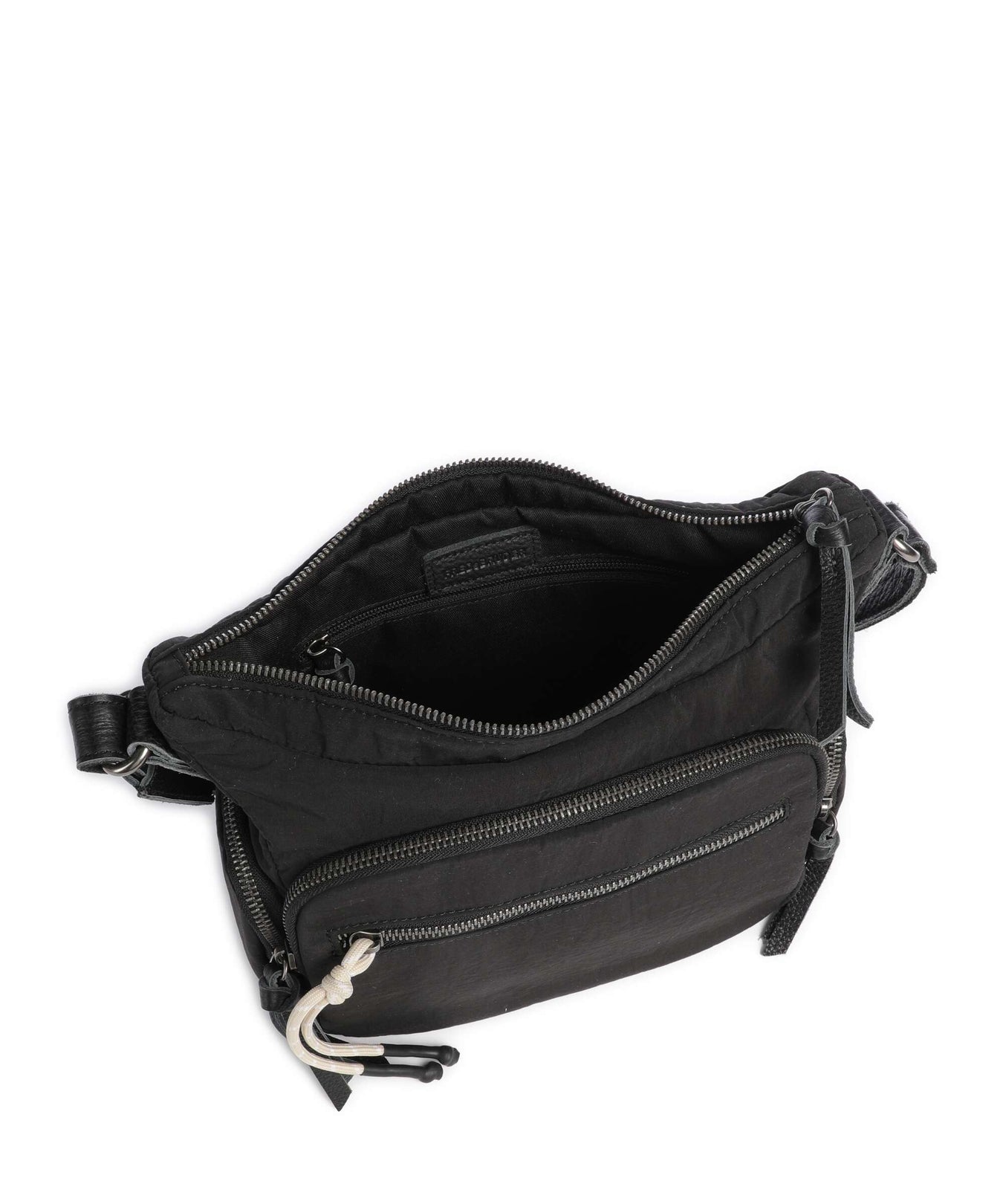 FredsBruder Friends for life Crossbody bag black