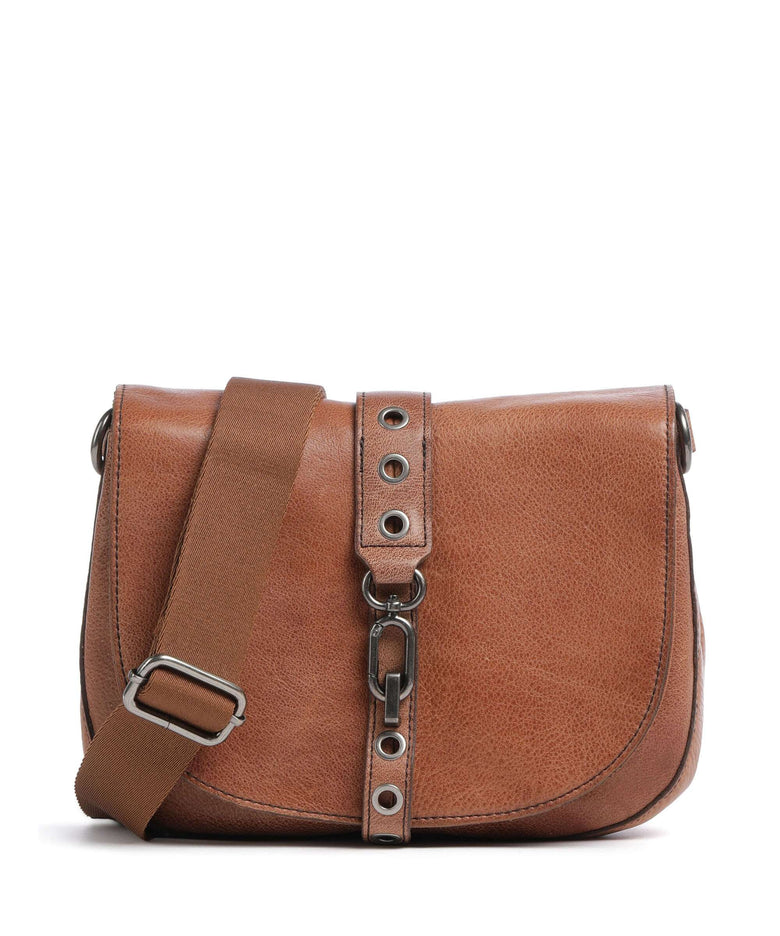 FredsBruder Belt It Crossbody bag dark caramel