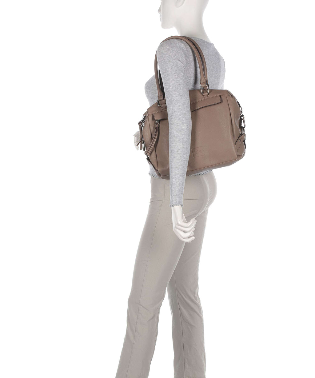 FredsBruder Bestie Shoulder bag dark taupe