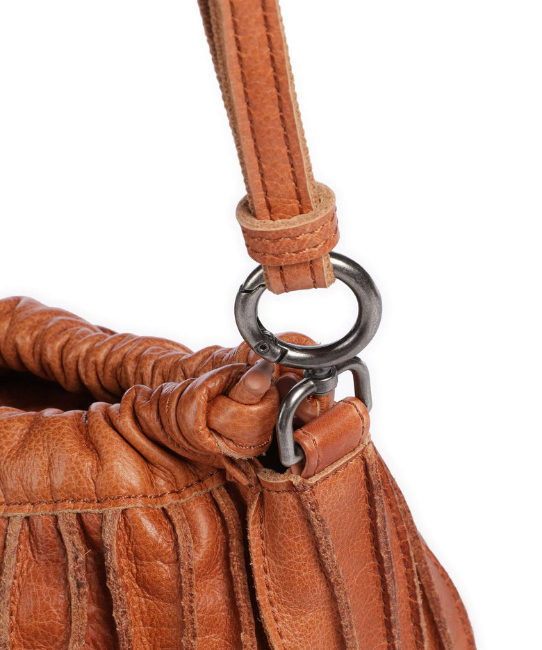 FredsBruder Say Hello Crossbody bag dark caramel