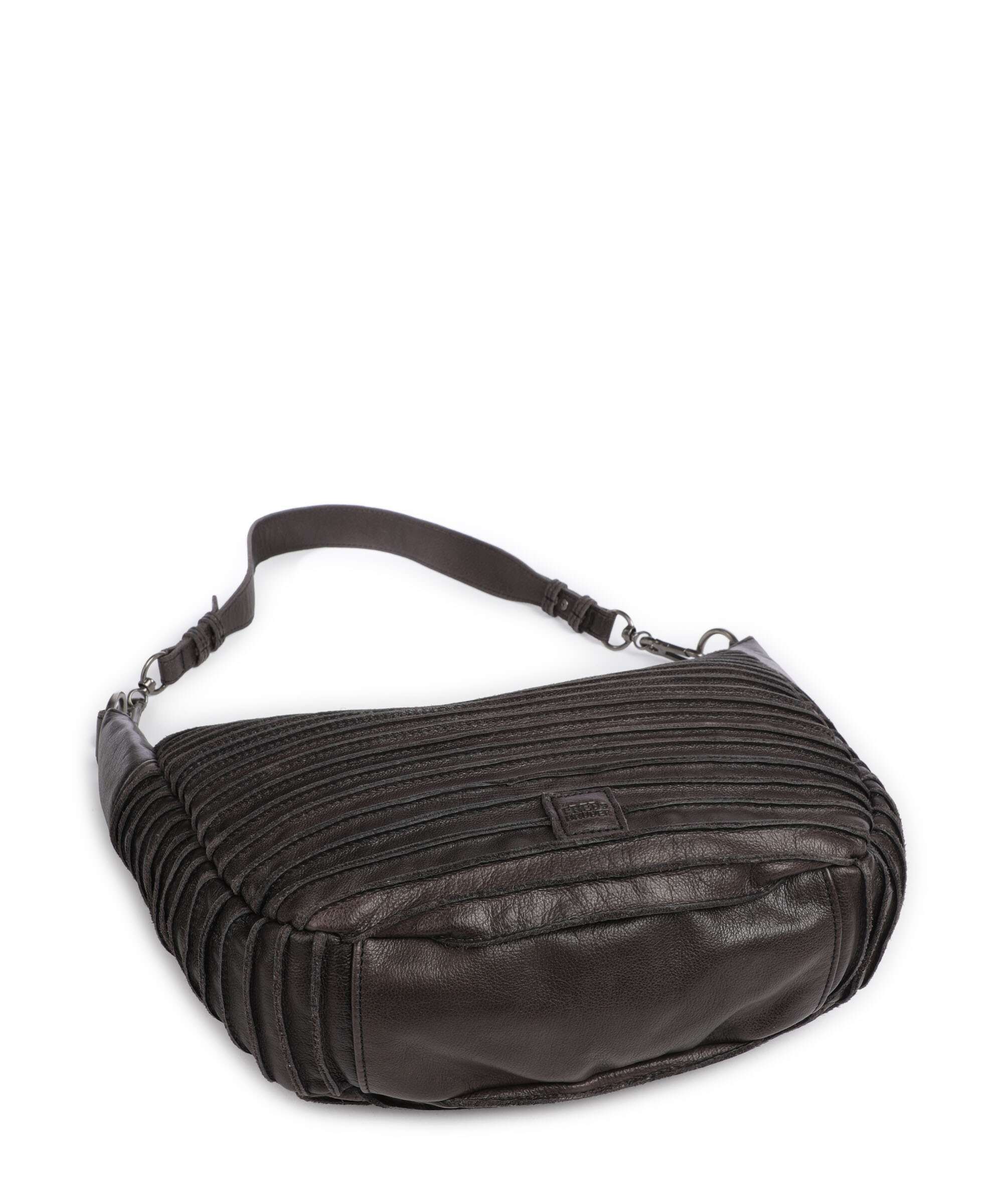 FredsBruder Bestseller Riffel Flowow Hobo bag brown