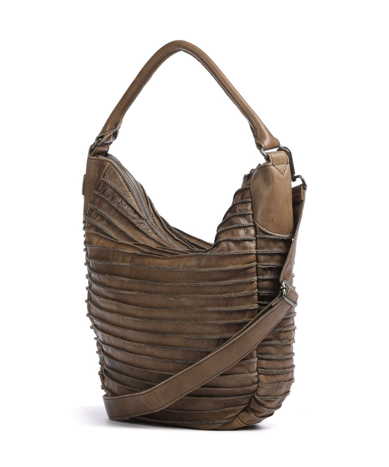 FredsBruder Bestseller Hobo bag olive