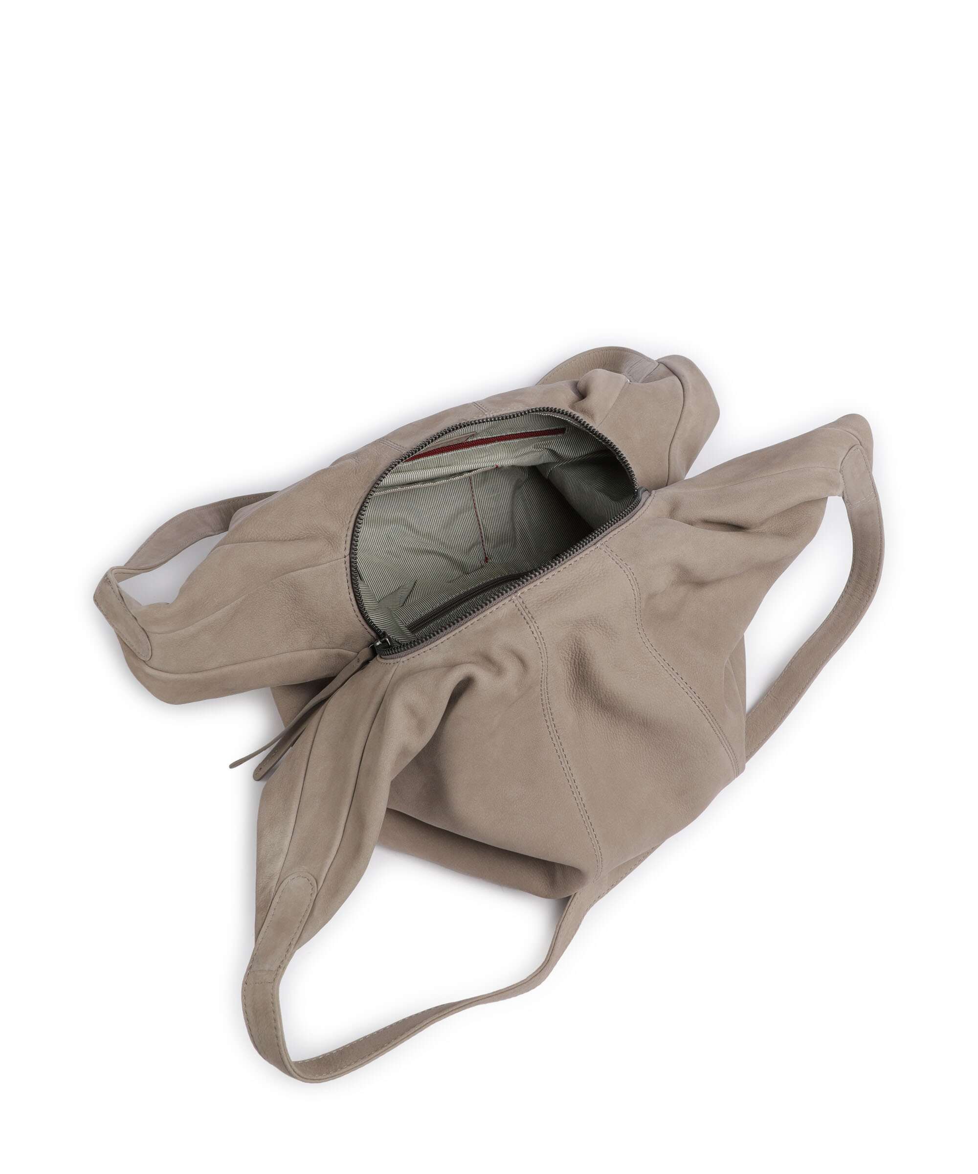 Aunts & Uncles Amelie´s Nettle Bed Ginseng Hobo bag cashmere