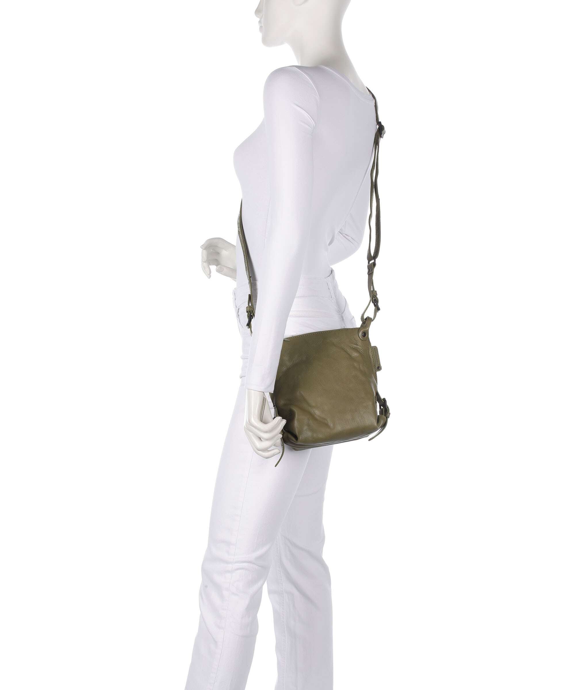 Aunts & Uncles Grandma's Luxury Club Mrs. Chocolate Cookie Crossbody bag olive branch