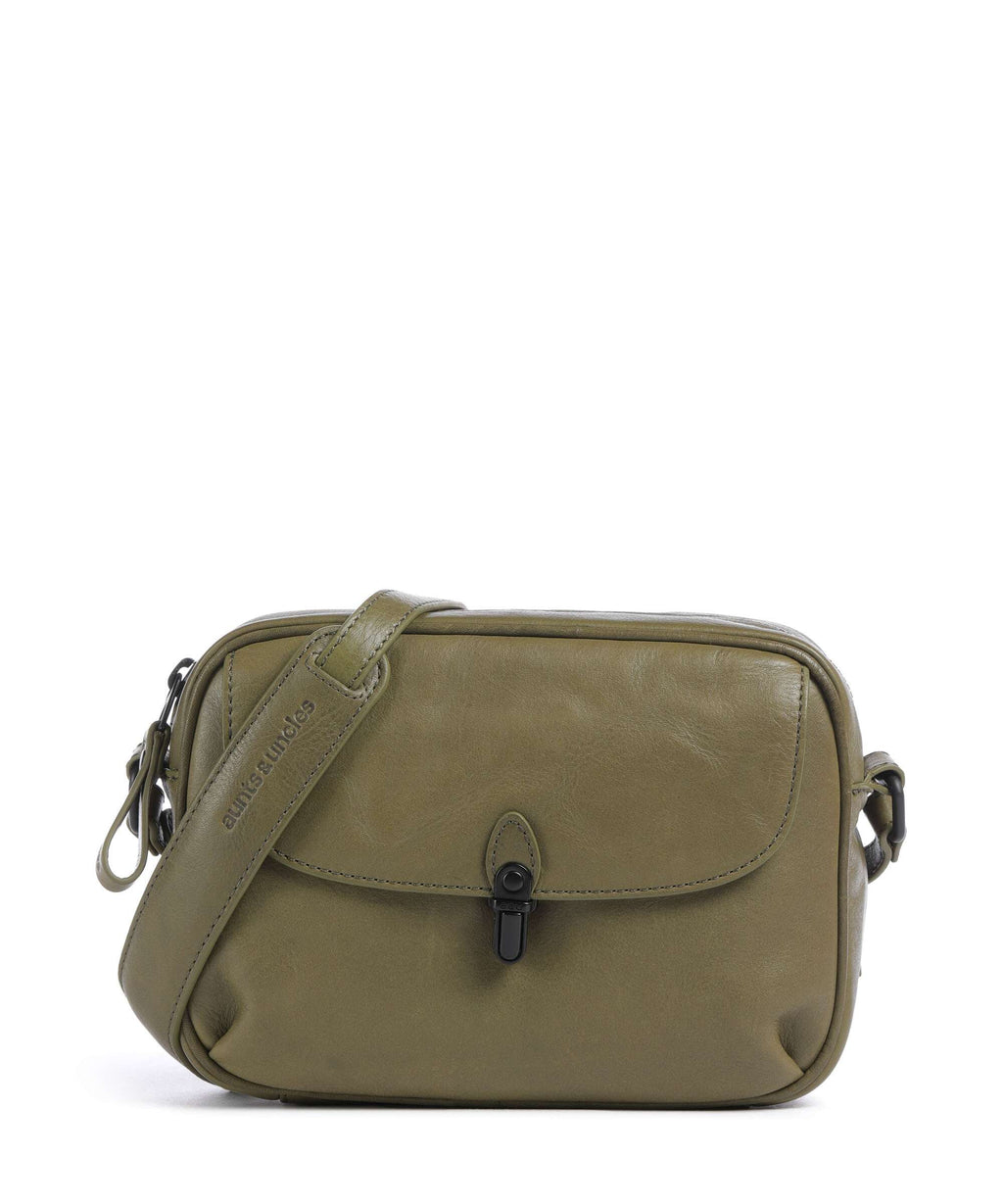 Aunts & Uncles Grandma's Luxury Club Mrs. Mint Crossbody bag olive branch